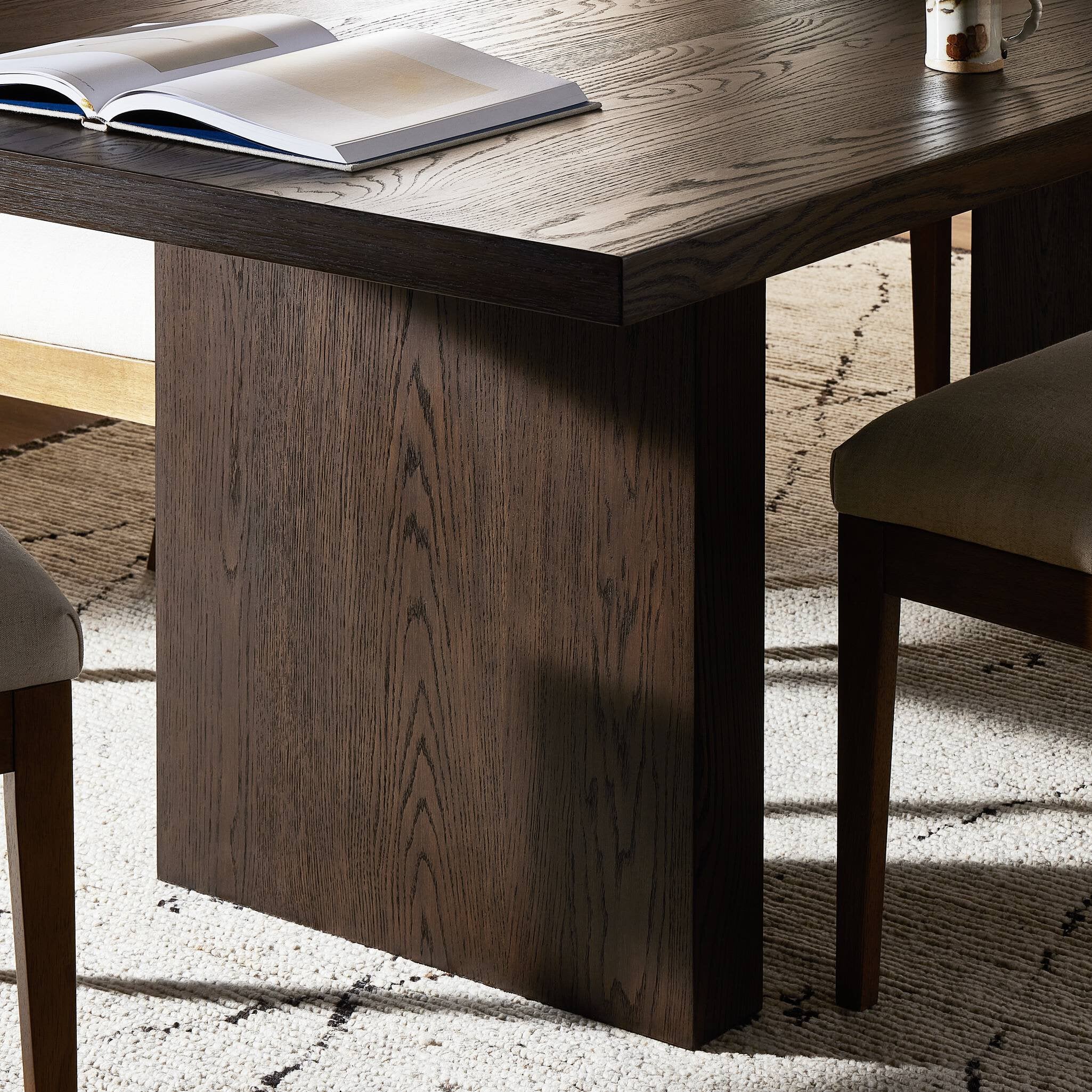 Torrington Dining Table - Umber Oak Dining & Kitchen Tables Four Hands Dining & Kitchen Tables,https://www.oldbonesco.com,Mid Century Furniture, Furniture Sale, Old Bones Co, Mid Century Sale, Four Hands Furniture, Sale,Gus, Sale,Perigold Torrington Dining Table - Umber Oak Dining & Kitchen Tables Sale, Perigold Sale Torrington Dining Table - Umber Oak,Torrington Dining Table - Umber Oak Lulu and Georgia,Burke Decor Sale Torrington Dining Table - Umber Oak, open box furniture,Open Box Torrington Dining