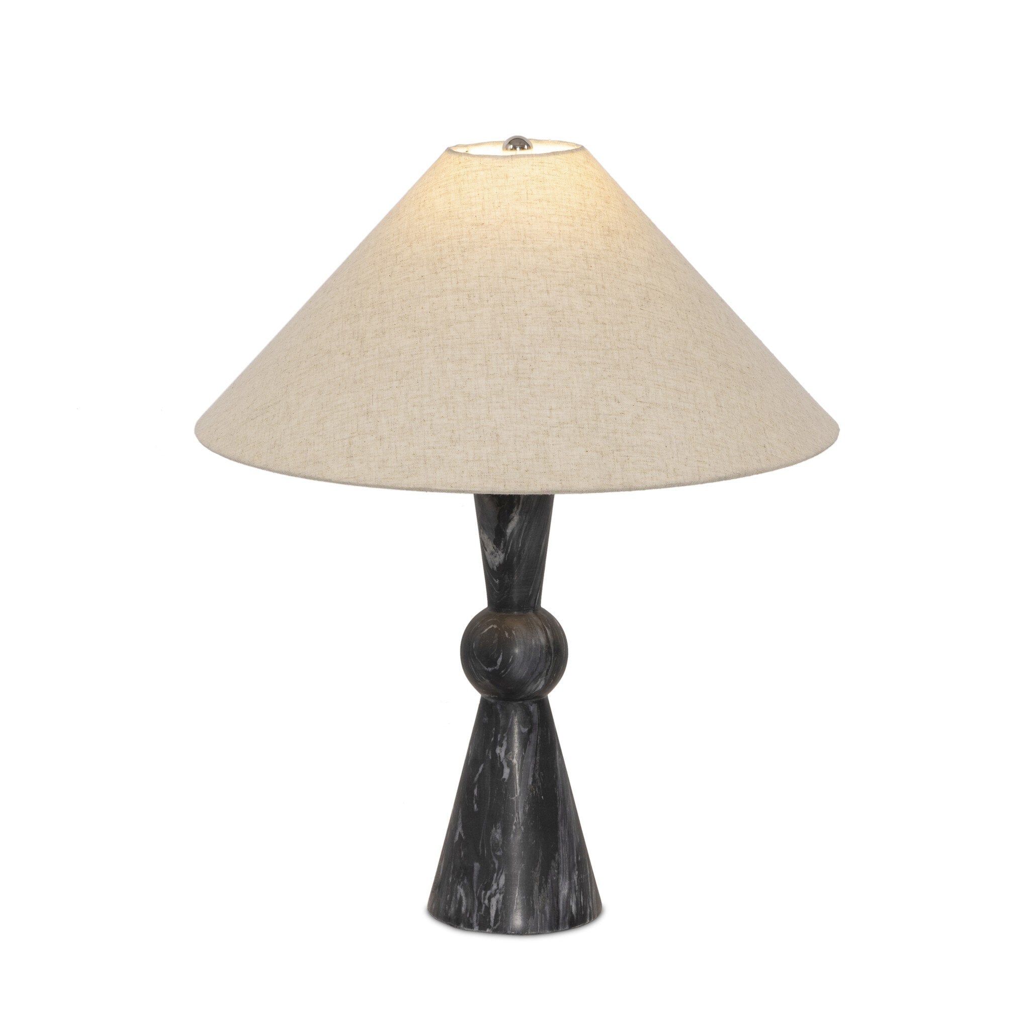 Bibianna Table Lamp - Black Italian Marble Table Lamps Four Hands Default Title    Table Lamps,https://www.oldbonesco.com,Mid Century Furniture, Furniture Sale, Old Bones Co, Mid Century Sale, Four Hands Furniture, Sale,Gus, Sale,Perigold Bibianna Table Lamp - Black Italian Marble Table Lamps Sale, Perigold Sale Bibianna Table Lamp - Black Italian Marble,Bibianna Table Lamp - Black Italian Marble Lulu and Georgia,Burke Decor Sale Bibianna Table Lamp - Black Italian Marble, open box furniture,Open Box Bibian
