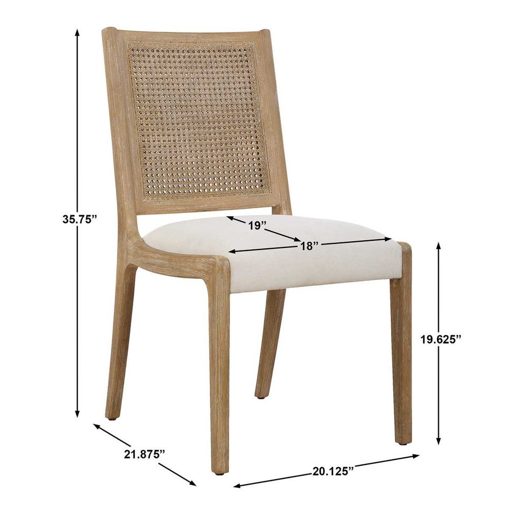 Uttermost Interweave Rattan Dining Chair