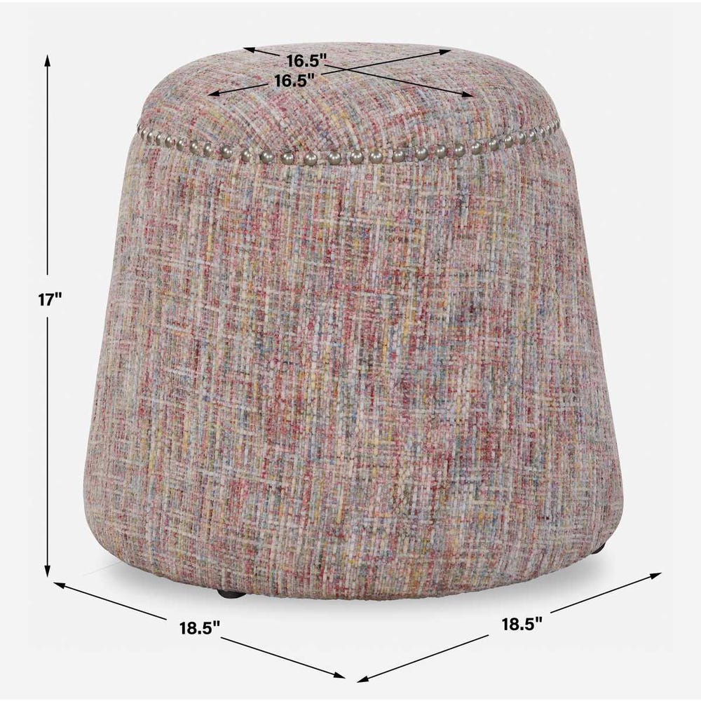 Uttermost Gumdrop Ottoman
