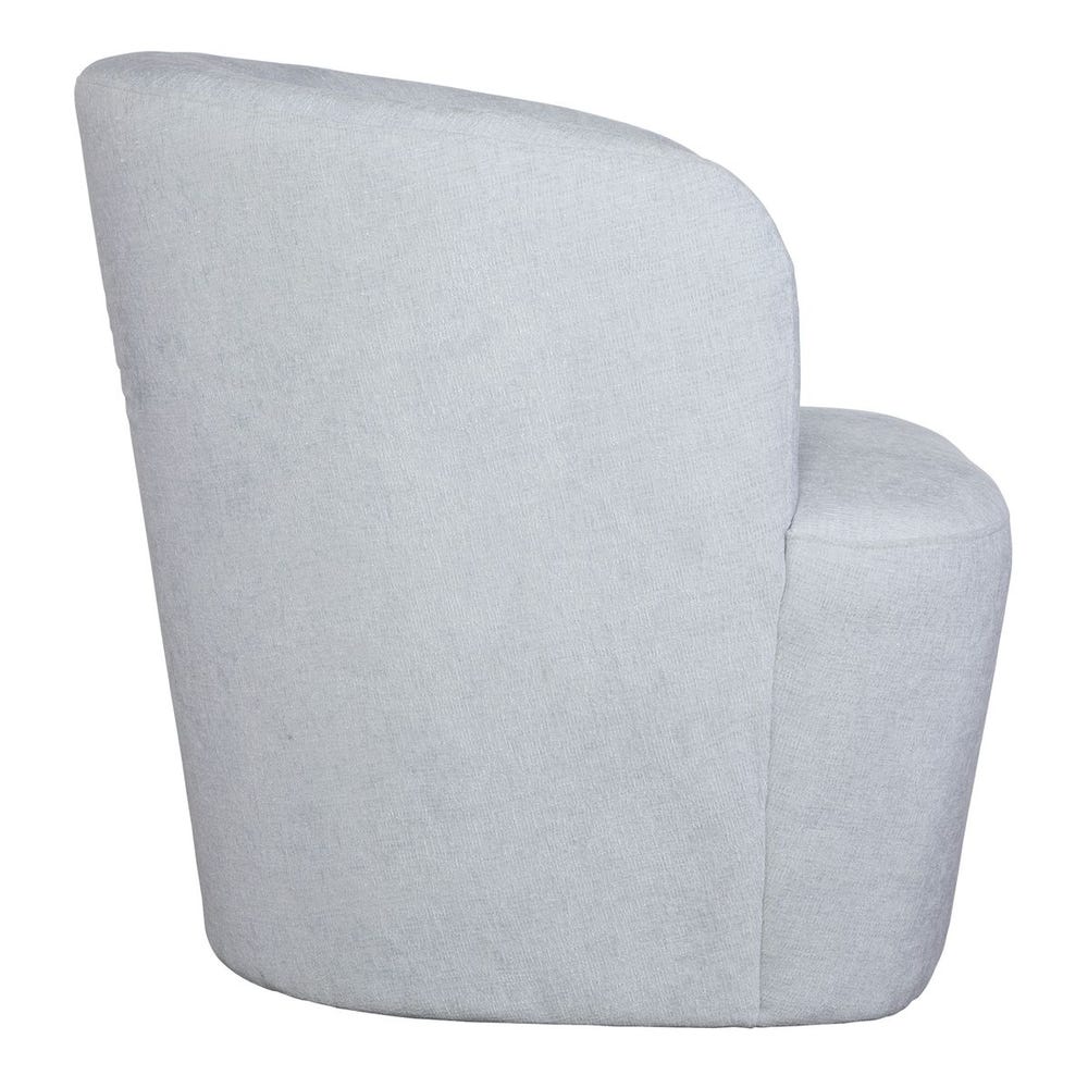Uttermost Mist Barrel Swivel Chair