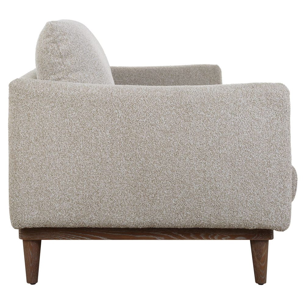 Uttermost Freefall Gray Ceruse Sofa