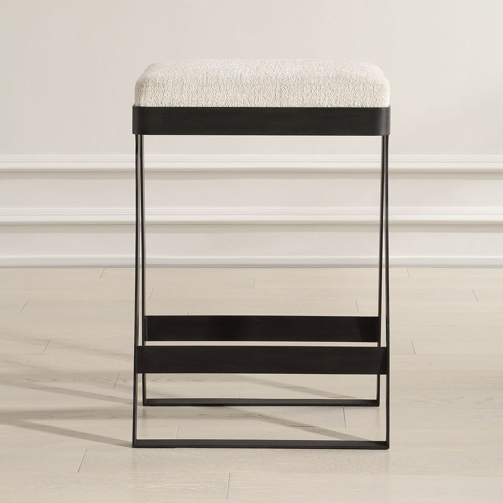Uttermost Hover Iron Counter Stool