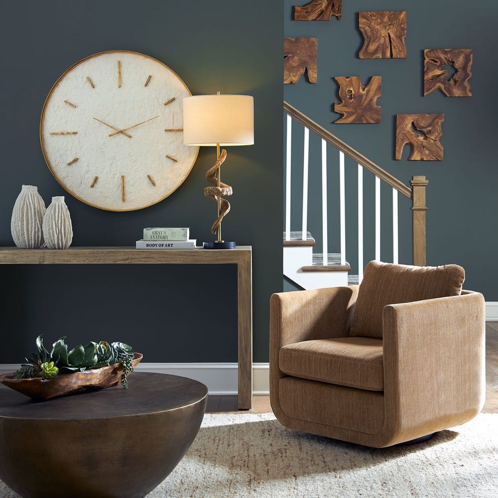 Uttermost Abound Swivel Chair