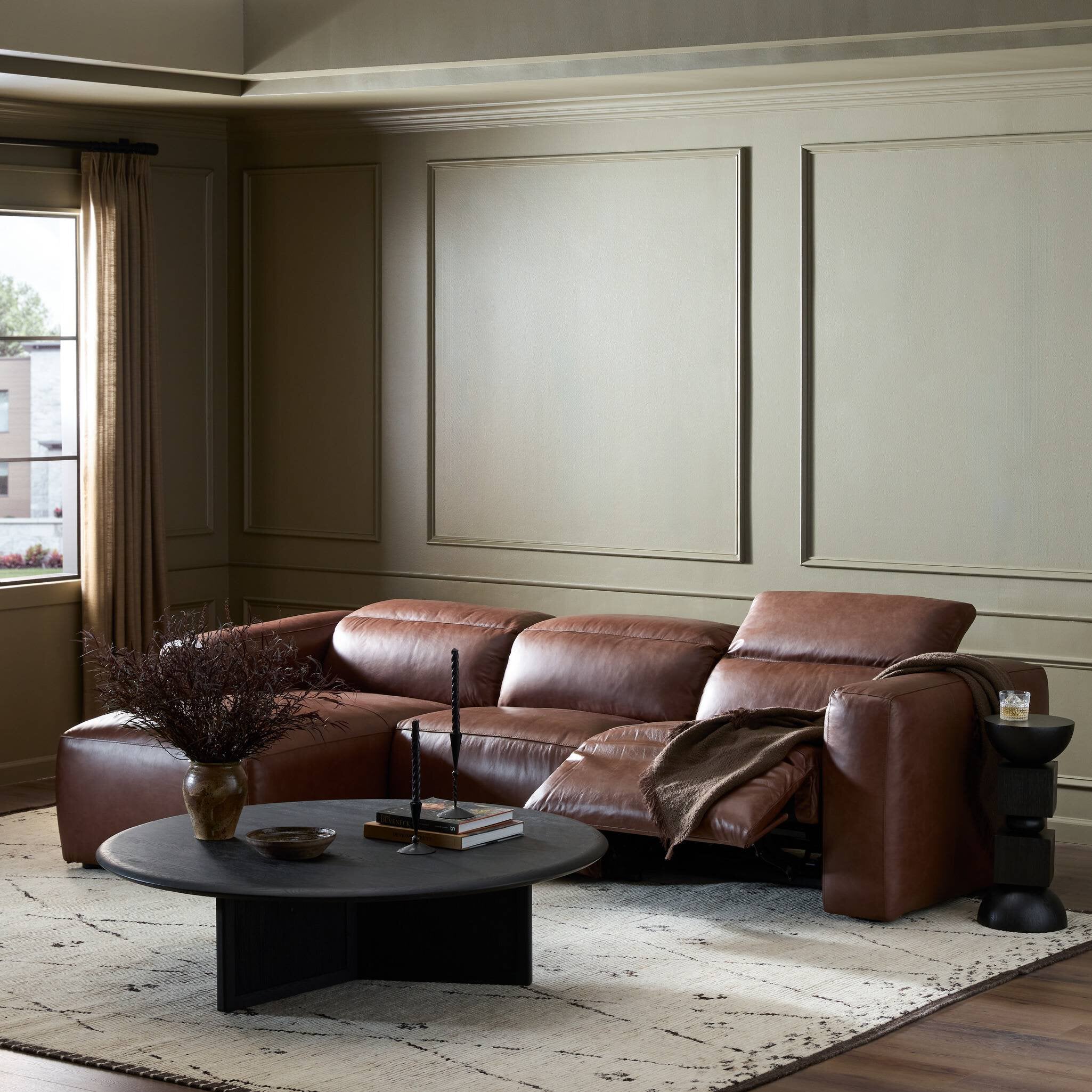 Radley Power Recliner 3-Piece Sectional with Chaise