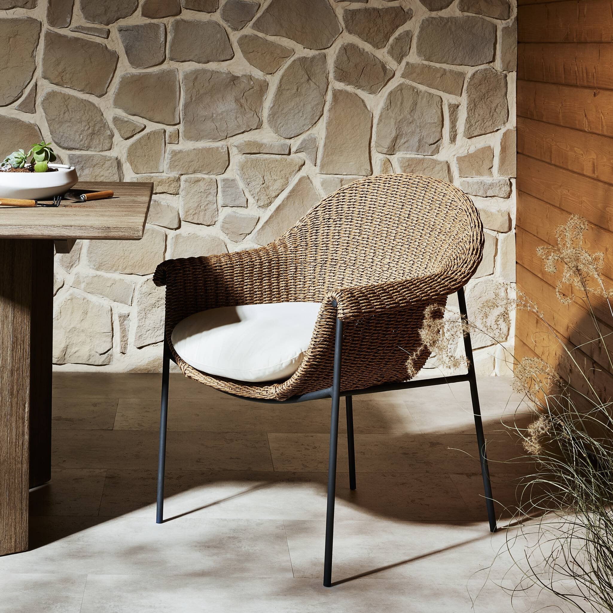 Suerte Outdoor Dining Chair Outdoor Chairs Four Hands     Outdoor Chairs,https://www.oldbonesco.com,Mid Century Furniture, Furniture Sale, Old Bones Co, Mid Century Sale, Four Hands Furniture, Sale,Gus, Sale,Perigold Suerte Outdoor Dining Chair Outdoor Chairs Sale, Perigold Sale Suerte Outdoor Dining Chair,Suerte Outdoor Dining Chair Lulu and Georgia,Burke Decor Sale Suerte Outdoor Dining Chair, open box furniture,Open Box Suerte Outdoor Dining Chair