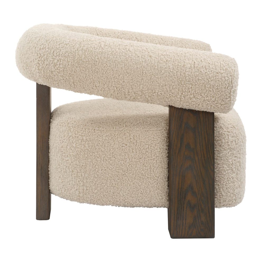 Uttermost Lennox Shearling Accent Chair by Uttermost