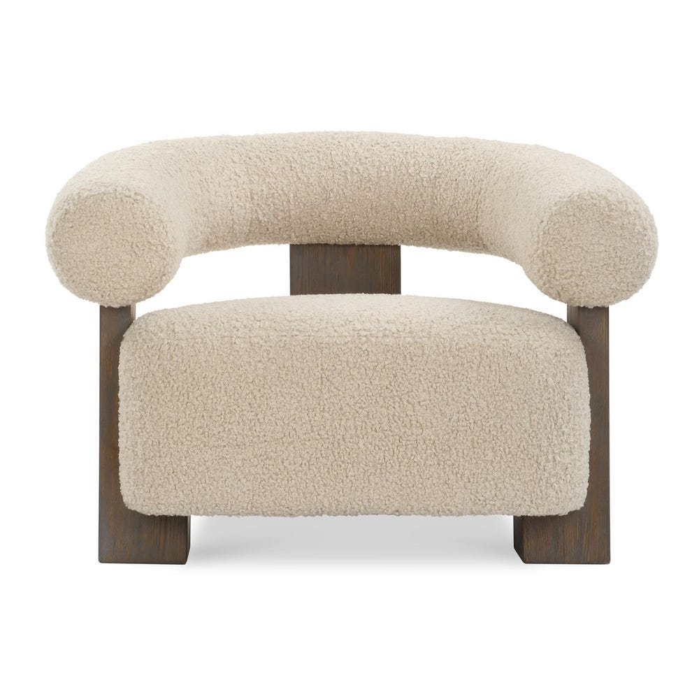 Uttermost Lennox Shearling Accent Chair by Uttermost