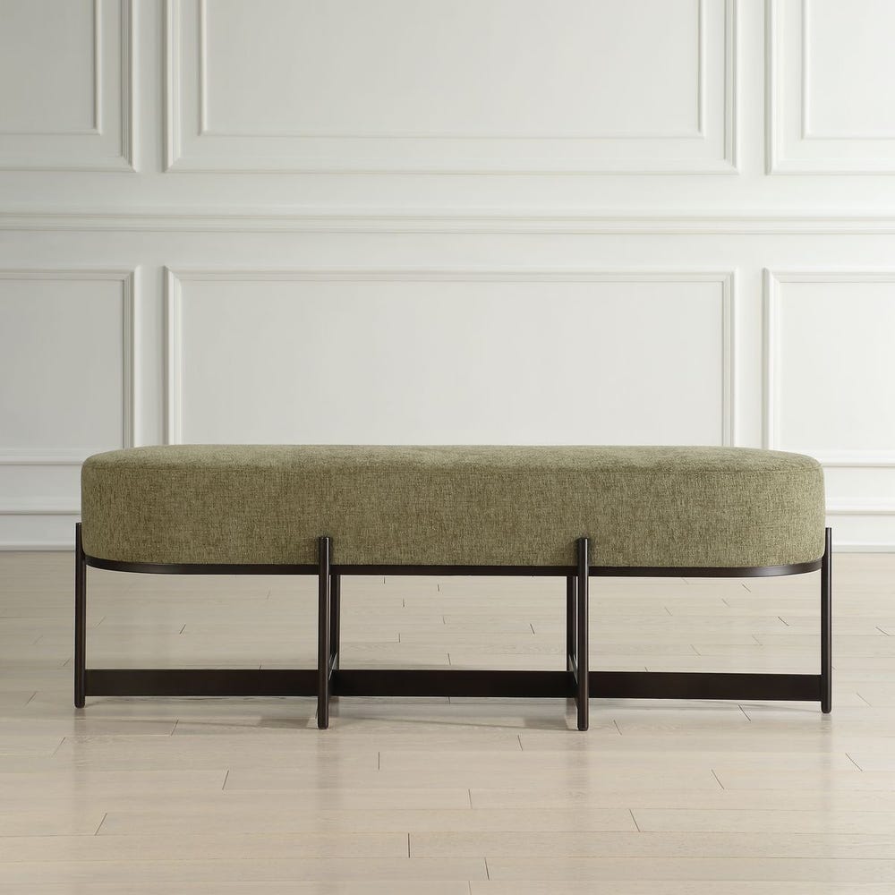 Uttermost Merino Moss Fabric Bench