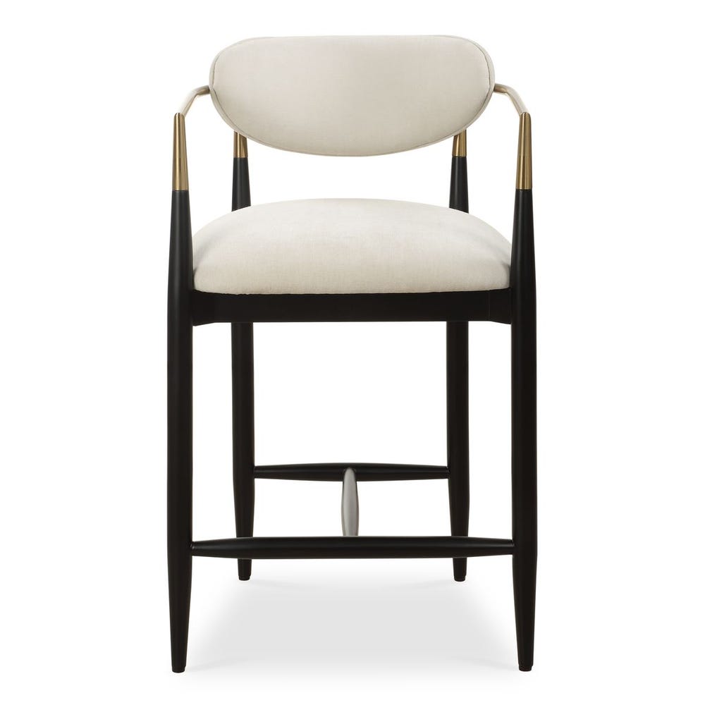 Uttermost Moxie White Counter Stool