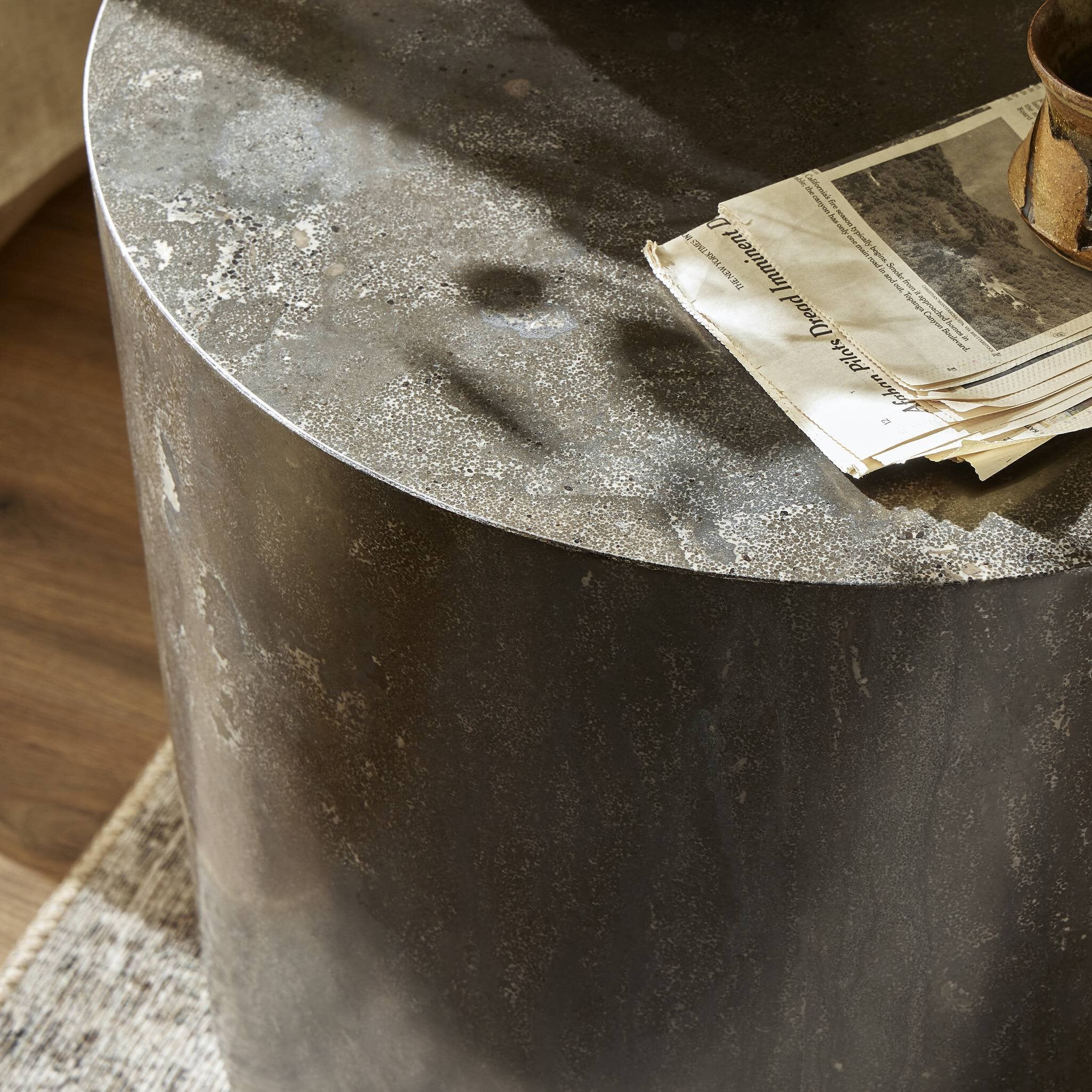 Kramer End Table - Bluestone Side & End Tables Four Hands     Side & End Tables,https://www.oldbonesco.com,Mid Century Furniture, Furniture Sale, Old Bones Co, Mid Century Sale, Four Hands Furniture, Sale,Gus, Sale,Perigold Kramer End Table - Bluestone Side & End Tables Sale, Perigold Sale Kramer End Table - Bluestone,Kramer End Table - Bluestone Lulu and Georgia,Burke Decor Sale Kramer End Table - Bluestone, open box furniture,Open Box Kramer End Table - Bluestone