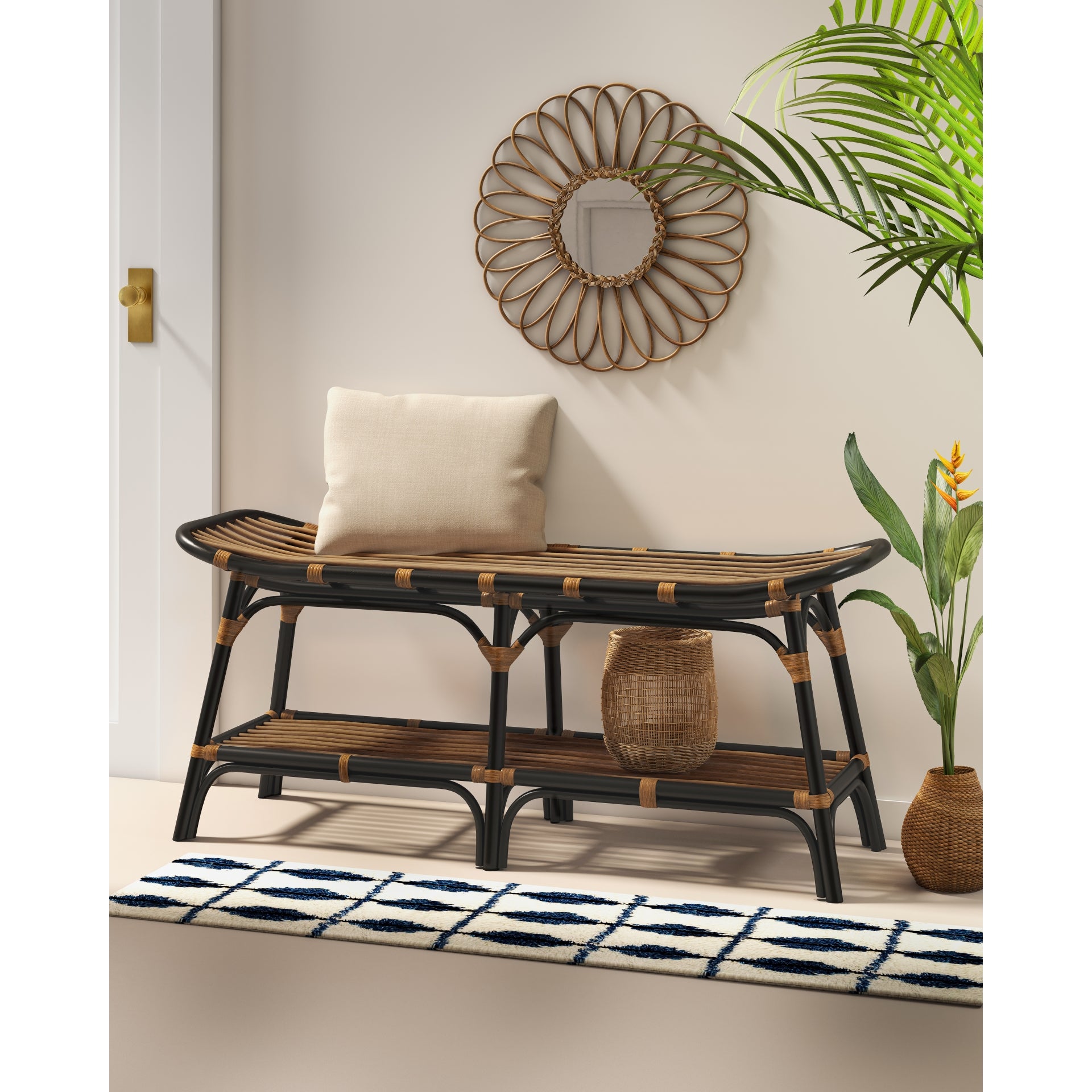 Damara Bench Benches NPD , Black Friday Sale NPD Furniture Sale, Old Bones Co, Mid Century Furniture Sale, Four Hands Furniture, Black Friday Sale Damara Bench,Gus Sale, Perigold Damara Bench Benches Black Friday Sale , Perigold Sale Damara Bench,Damara Bench Lulu and Georgia, Burke Decor Sale Damara Bench, www.oldbonesco.com