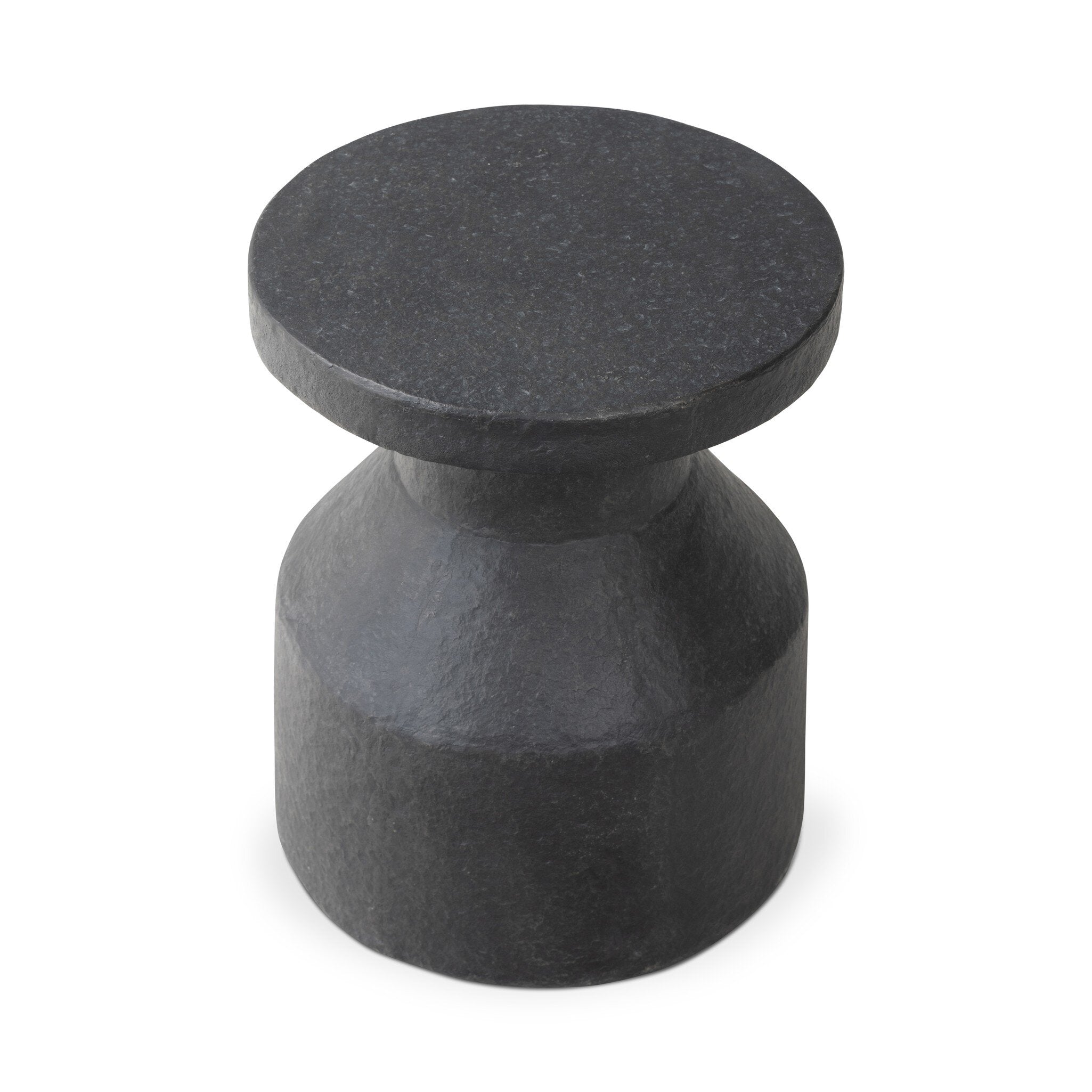 Odeon End Table - Distressed Graphite Concrete Side & End Tables Four Hands     Side & End Tables,https://www.oldbonesco.com,Mid Century Furniture, Furniture Sale, Old Bones Co, Mid Century Sale, Four Hands Furniture, Sale,Gus, Sale,Perigold Odeon End Table - Distressed Graphite Concrete Side & End Tables Sale, Perigold Sale Odeon End Table - Distressed Graphite Concrete,Odeon End Table - Distressed Graphite Concrete Lulu and Georgia,Burke Decor Sale Odeon End Table - Distressed Graphite Concrete, open box