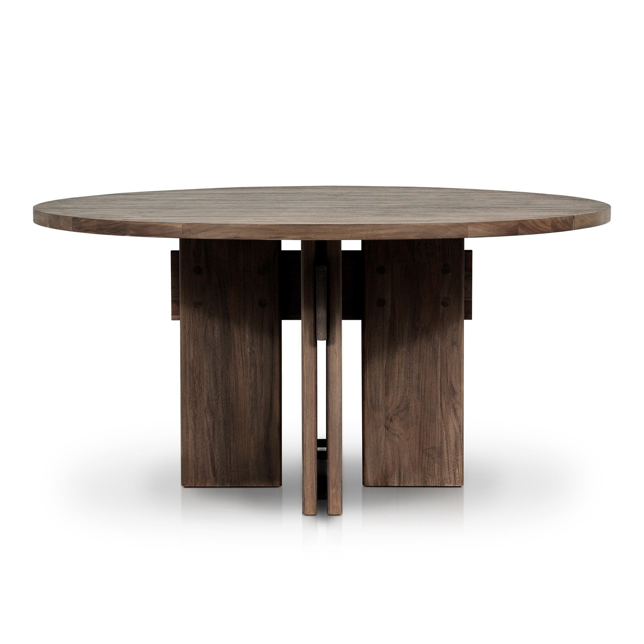 Railay Round Outdoor Dining Table-60" - Stained Toasted Brown-FSC Outdoor Tables & Storage Four Hands Outdoor Tables & Storage,https://www.oldbonesco.com,Mid Century Furniture, Furniture Sale, Old Bones Co, Mid Century Sale, Four Hands Furniture, Sale,Gus, Sale,Perigold Railay Round Outdoor Dining Table-60" - Stained Toasted Brown-FSC Outdoor Tables & Storage Sale, Perigold Sale Railay Round Outdoor Dining Table-60" - Stained Toasted Brown-FSC,Railay Round Outdoor Dining Table-60" - Stained Toasted Brow