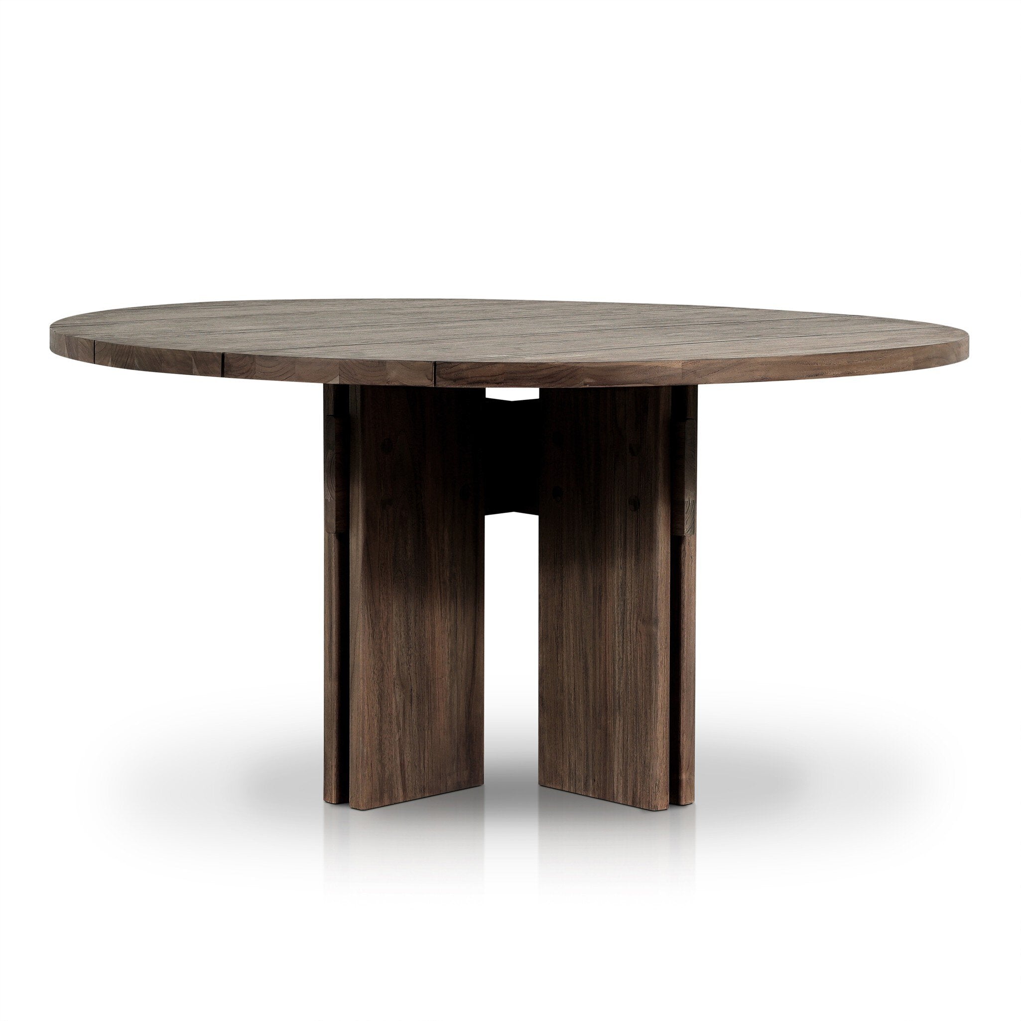 Railay Round Outdoor Dining Table-60" - Stained Toasted Brown-FSC Outdoor Tables & Storage Four Hands Outdoor Tables & Storage,https://www.oldbonesco.com,Mid Century Furniture, Furniture Sale, Old Bones Co, Mid Century Sale, Four Hands Furniture, Sale,Gus, Sale,Perigold Railay Round Outdoor Dining Table-60" - Stained Toasted Brown-FSC Outdoor Tables & Storage Sale, Perigold Sale Railay Round Outdoor Dining Table-60" - Stained Toasted Brown-FSC,Railay Round Outdoor Dining Table-60" - Stained Toasted Brow