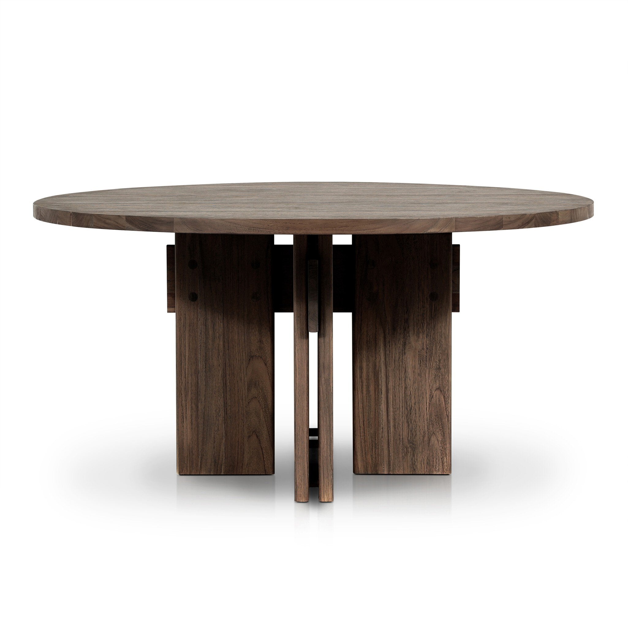Railay Round Outdoor Dining Table-60" - Stained Toasted Brown-FSC Outdoor Tables & Storage Four Hands Outdoor Tables & Storage,https://www.oldbonesco.com,Mid Century Furniture, Furniture Sale, Old Bones Co, Mid Century Sale, Four Hands Furniture, Sale,Gus, Sale,Perigold Railay Round Outdoor Dining Table-60" - Stained Toasted Brown-FSC Outdoor Tables & Storage Sale, Perigold Sale Railay Round Outdoor Dining Table-60" - Stained Toasted Brown-FSC,Railay Round Outdoor Dining Table-60" - Stained Toasted Brow