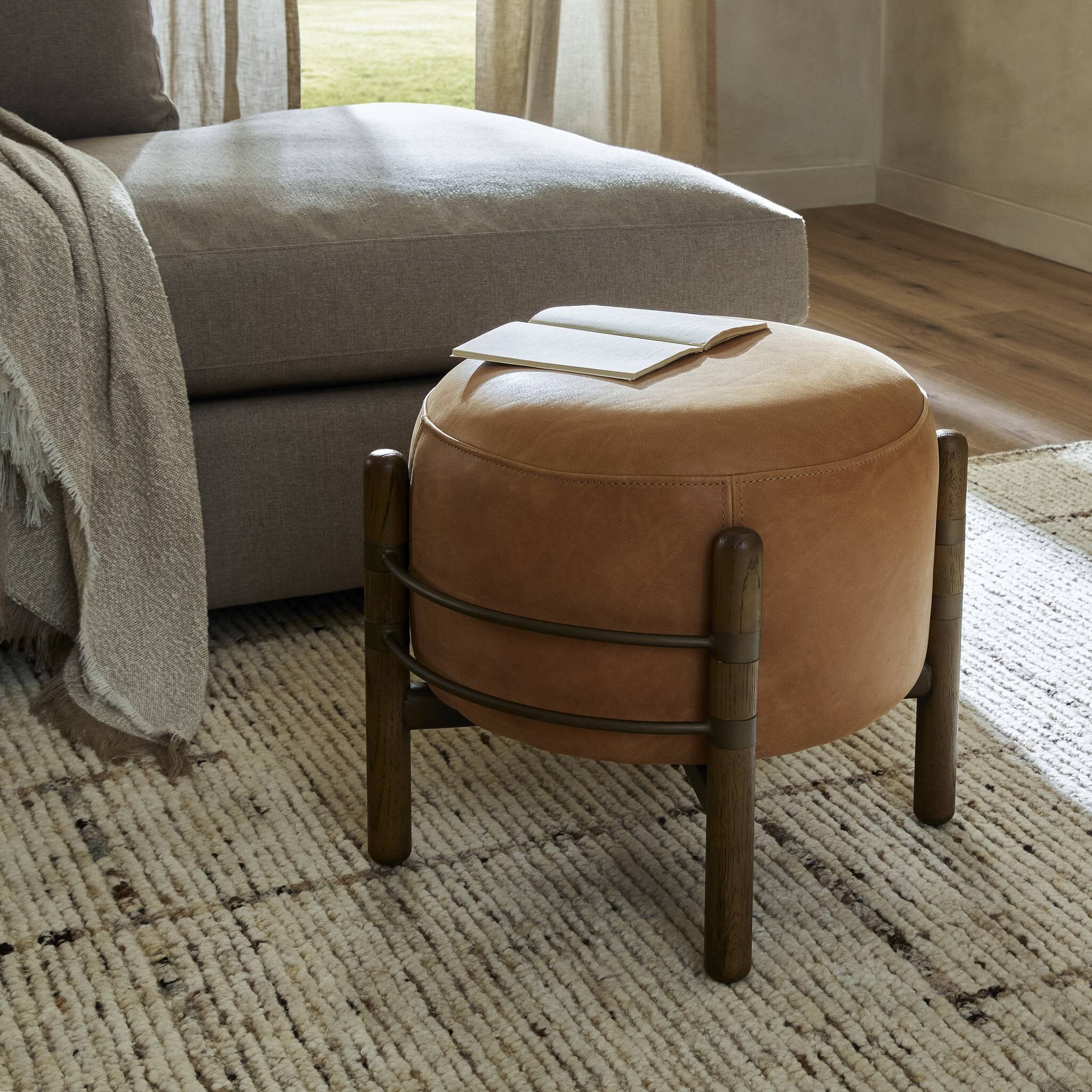 Enfield Ottoman-21" - Palermo Cognac Ottomans & Stools Four Hands Ottomans & Stools,https://www.oldbonesco.com,Mid Century Furniture, Furniture Sale, Old Bones Co, Mid Century Sale, Four Hands Furniture, Sale,Gus, Sale,Perigold Enfield Ottoman-21" - Palermo Cognac Ottomans & Stools Sale, Perigold Sale Enfield Ottoman-21" - Palermo Cognac,Enfield Ottoman-21" - Palermo Cognac Lulu and Georgia,Burke Decor Sale Enfield Ottoman-21" - Palermo Cognac, open box furniture,Open Box Enfield Ottoman-21" - Palermo C