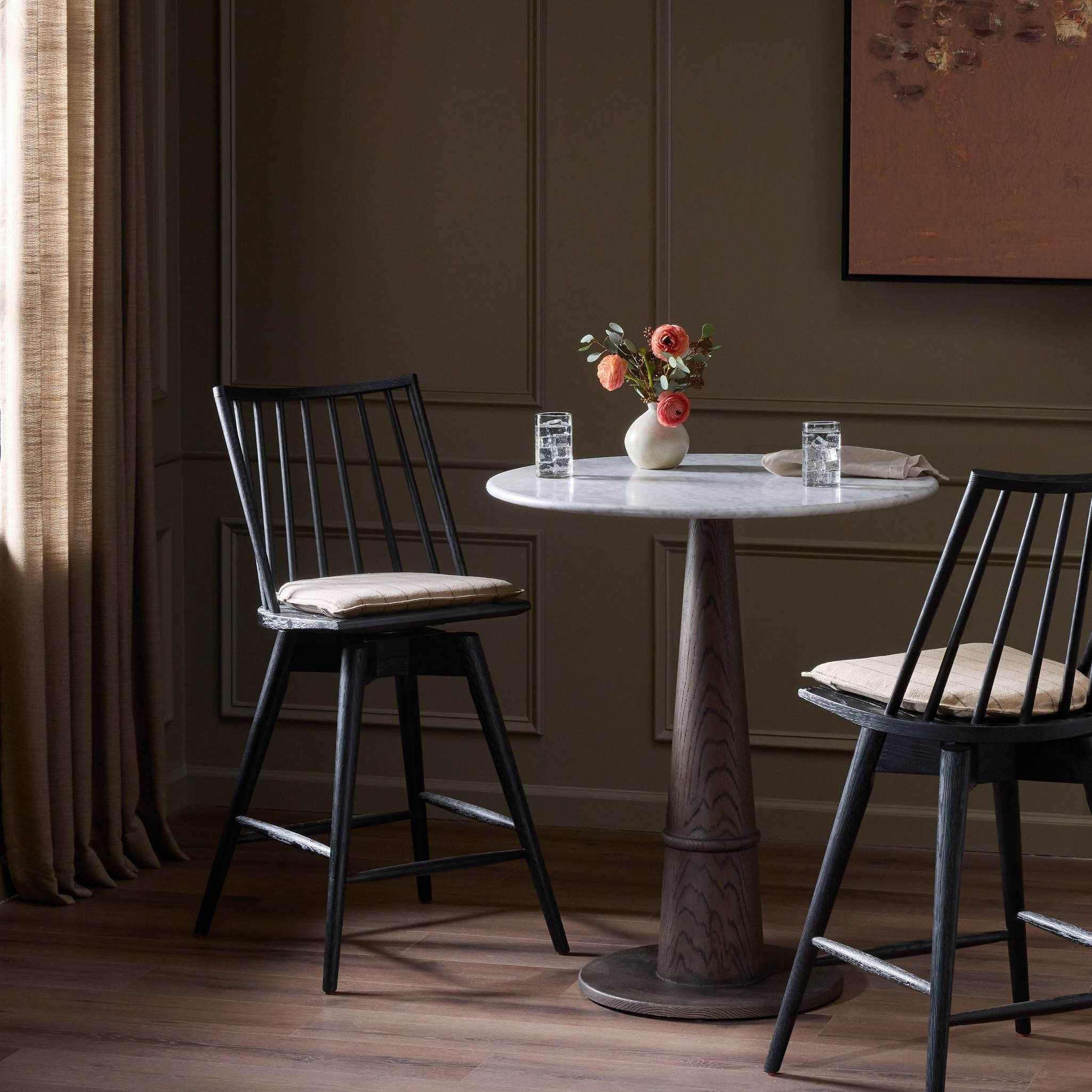 Lewis Swivel Counter Stool