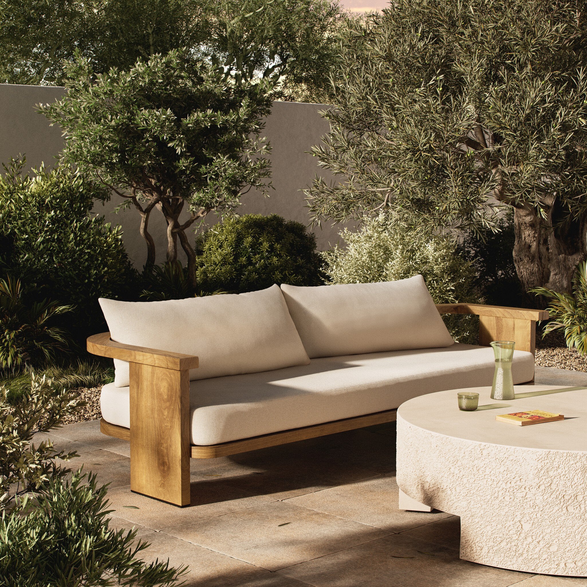 Tahana Outdoor Sofa-96" - Alessi Linen Outdoor Sofas Four Hands Outdoor Sofas,https://www.oldbonesco.com,Mid Century Furniture, Furniture Sale, Old Bones Co, Mid Century Sale, Four Hands Furniture, Sale,Gus, Sale,Perigold Tahana Outdoor Sofa-96" - Alessi Linen Outdoor Sofas Sale, Perigold Sale Tahana Outdoor Sofa-96" - Alessi Linen,Tahana Outdoor Sofa-96" - Alessi Linen Lulu and Georgia,Burke Decor Sale Tahana Outdoor Sofa-96" - Alessi Linen, open box furniture,Open Box Tahana Outdoor Sofa-96" - Alessi