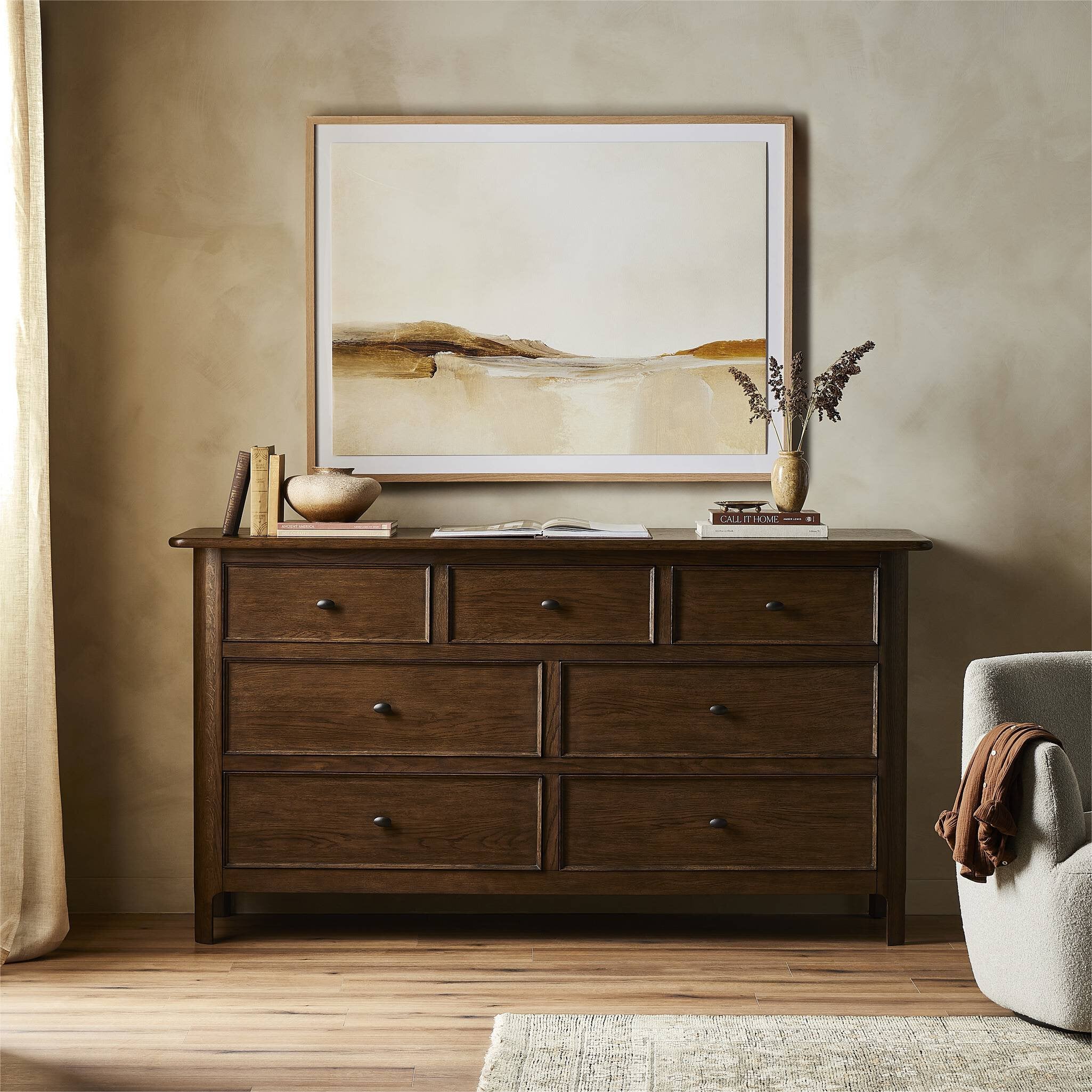 Russ Dresser - Aged Oak Veneer Dressers Four Hands Dressers,https://www.oldbonesco.com,Mid Century Furniture, Furniture Sale, Old Bones Co, Mid Century Sale, Four Hands Furniture, Sale,Gus, Sale,Perigold Russ Dresser - Aged Oak Veneer Dressers Sale, Perigold Sale Russ Dresser - Aged Oak Veneer,Russ Dresser - Aged Oak Veneer Lulu and Georgia,Burke Decor Sale Russ Dresser - Aged Oak Veneer, open box furniture,Open Box Russ Dresser - Aged Oak Veneer