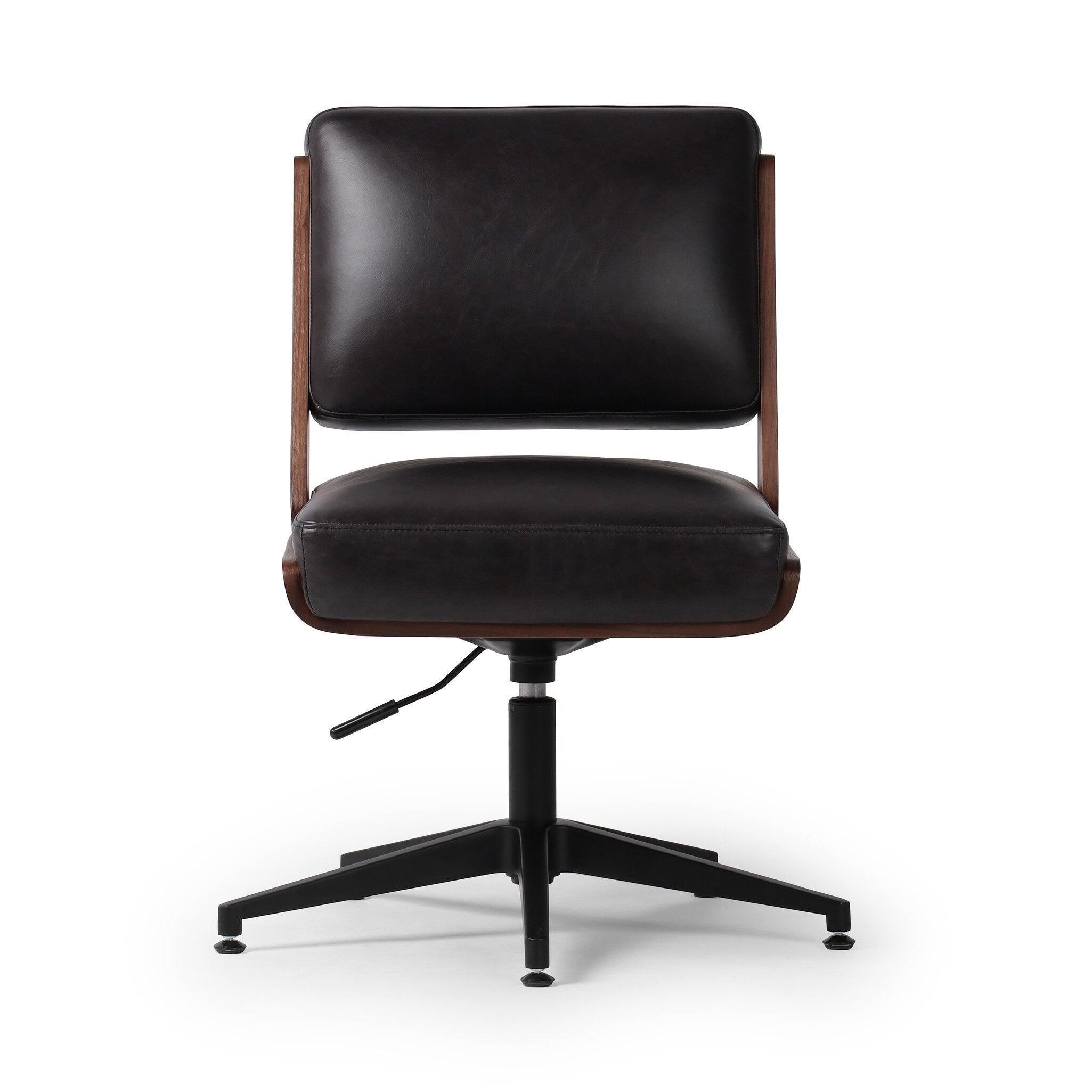 Landon Armless Desk Chair - Sonoma Black Chairs Four Hands Chairs,https://www.oldbonesco.com,Mid Century Furniture, Furniture Sale, Old Bones Co, Mid Century Sale, Four Hands Furniture, Sale,Gus, Sale,Perigold Landon Armless Desk Chair - Sonoma Black Chairs Sale, Perigold Sale Landon Armless Desk Chair - Sonoma Black,Landon Armless Desk Chair - Sonoma Black Lulu and Georgia,Burke Decor Sale Landon Armless Desk Chair - Sonoma Black, open box furniture,Open Box Landon Armless Desk Chair - Sonoma Black