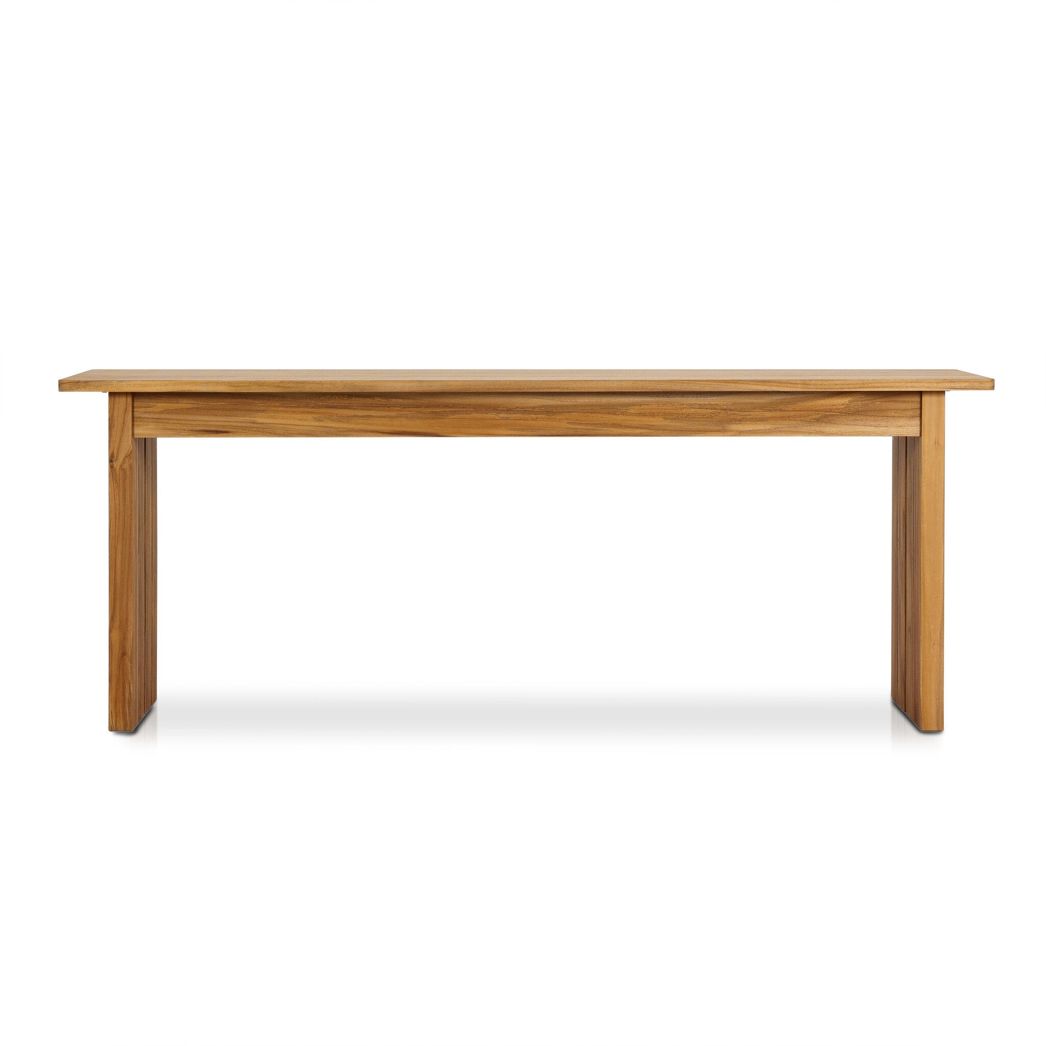 Chapman Outdoor Console Table - Natural Teak-FSC Outdoor Tables & Storage Four Hands Outdoor Tables & Storage,https://www.oldbonesco.com,Mid Century Furniture, Furniture Sale, Old Bones Co, Mid Century Sale, Four Hands Furniture, Sale,Gus, Sale,Perigold Chapman Outdoor Console Table - Natural Teak-FSC Outdoor Tables & Storage Sale, Perigold Sale Chapman Outdoor Console Table - Natural Teak-FSC,Chapman Outdoor Console Table - Natural Teak-FSC Lulu and Georgia,Burke Decor Sale Chapman Outdoor Console Tabl