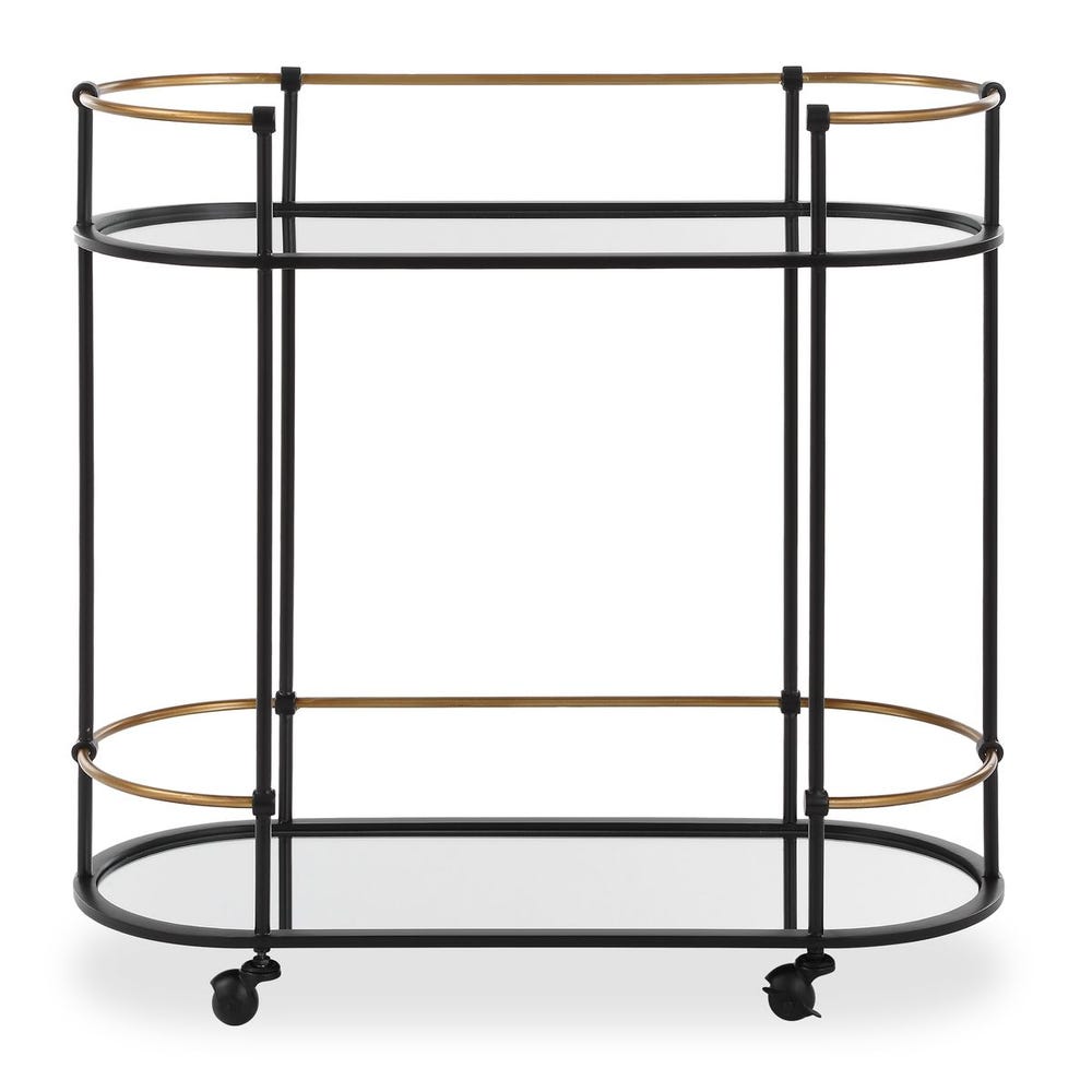 Uttermost Andre Iron Bar Cart