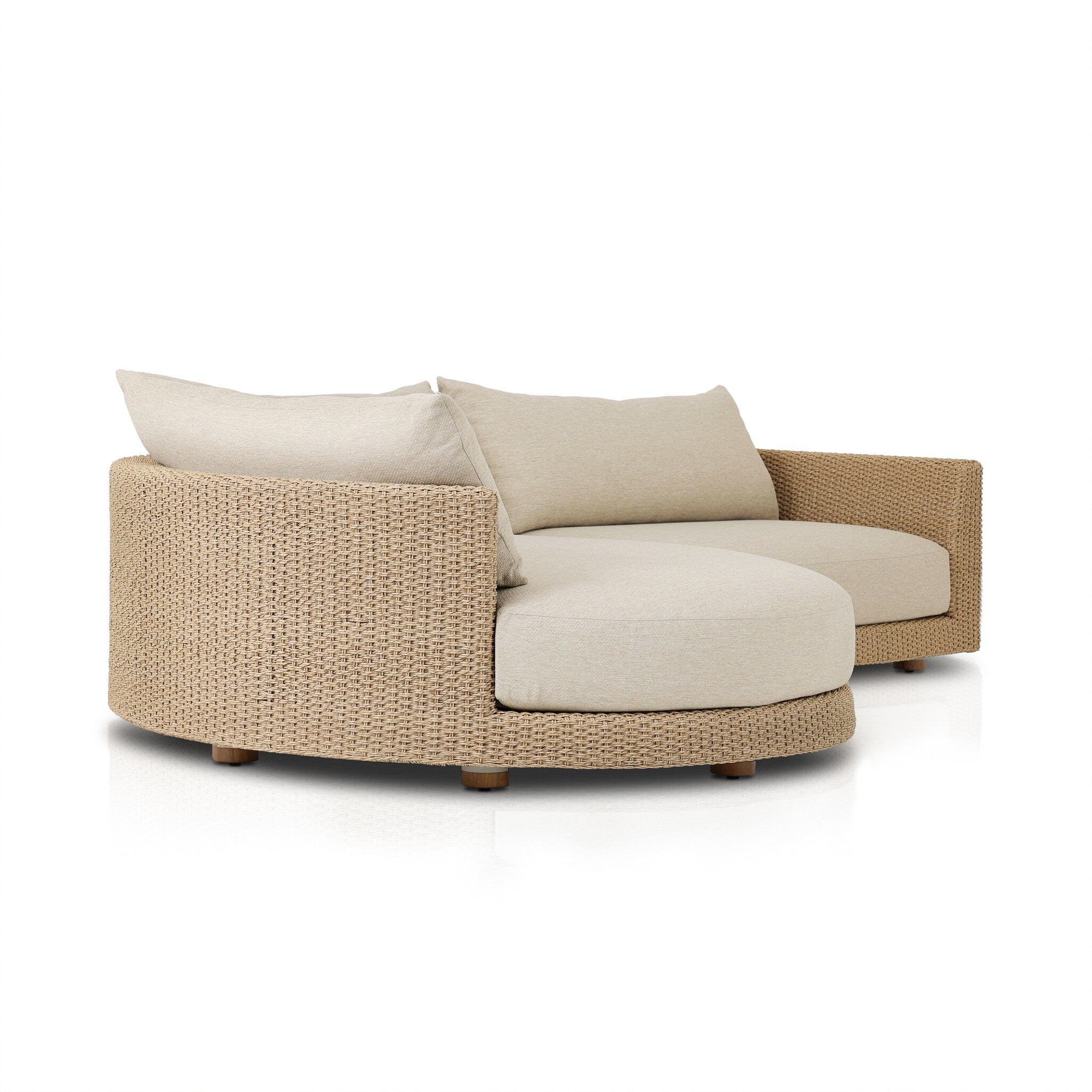 Sylvan Outdoor 2-Piece Sectional with Chaise