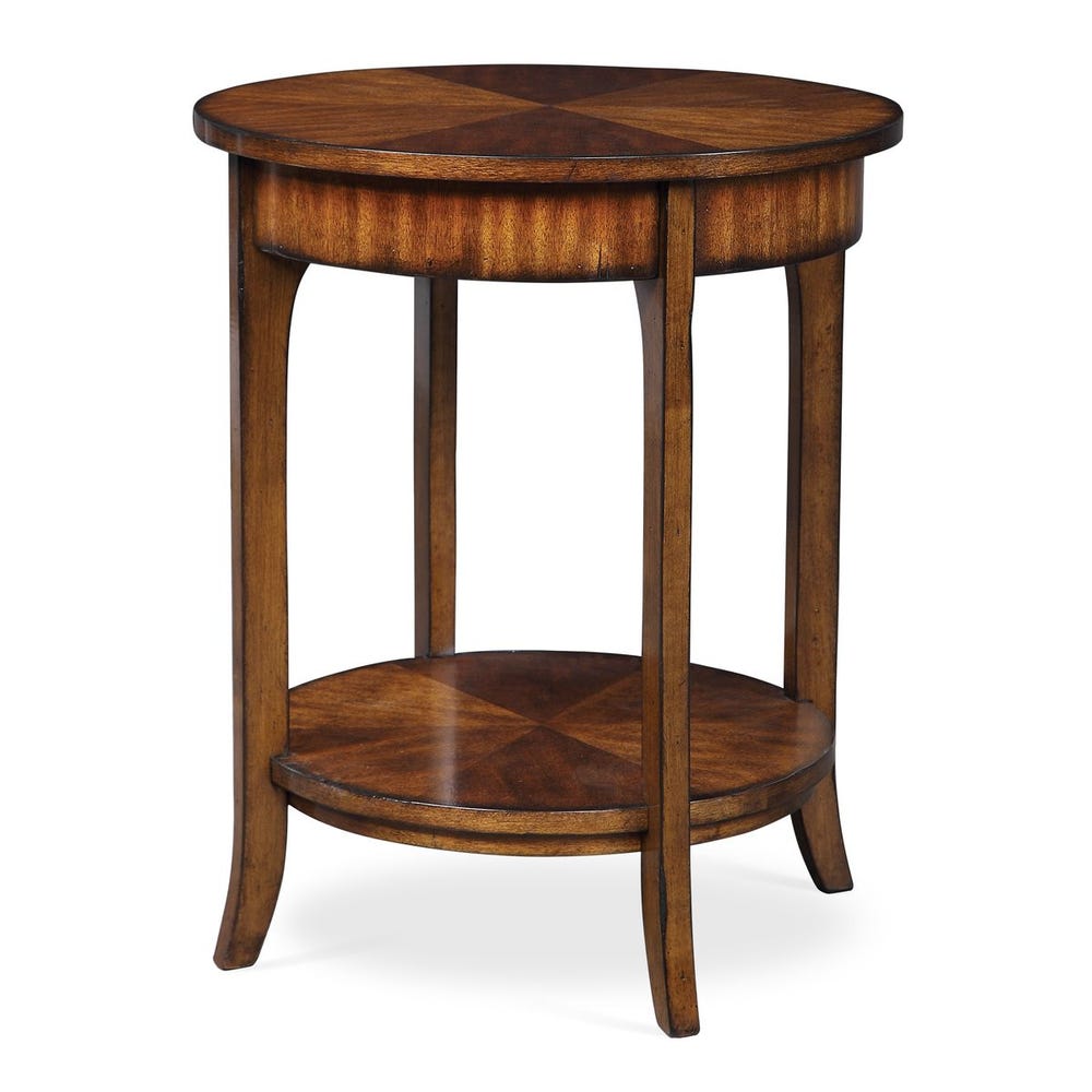 Uttermost Carmel Round Lamp Table