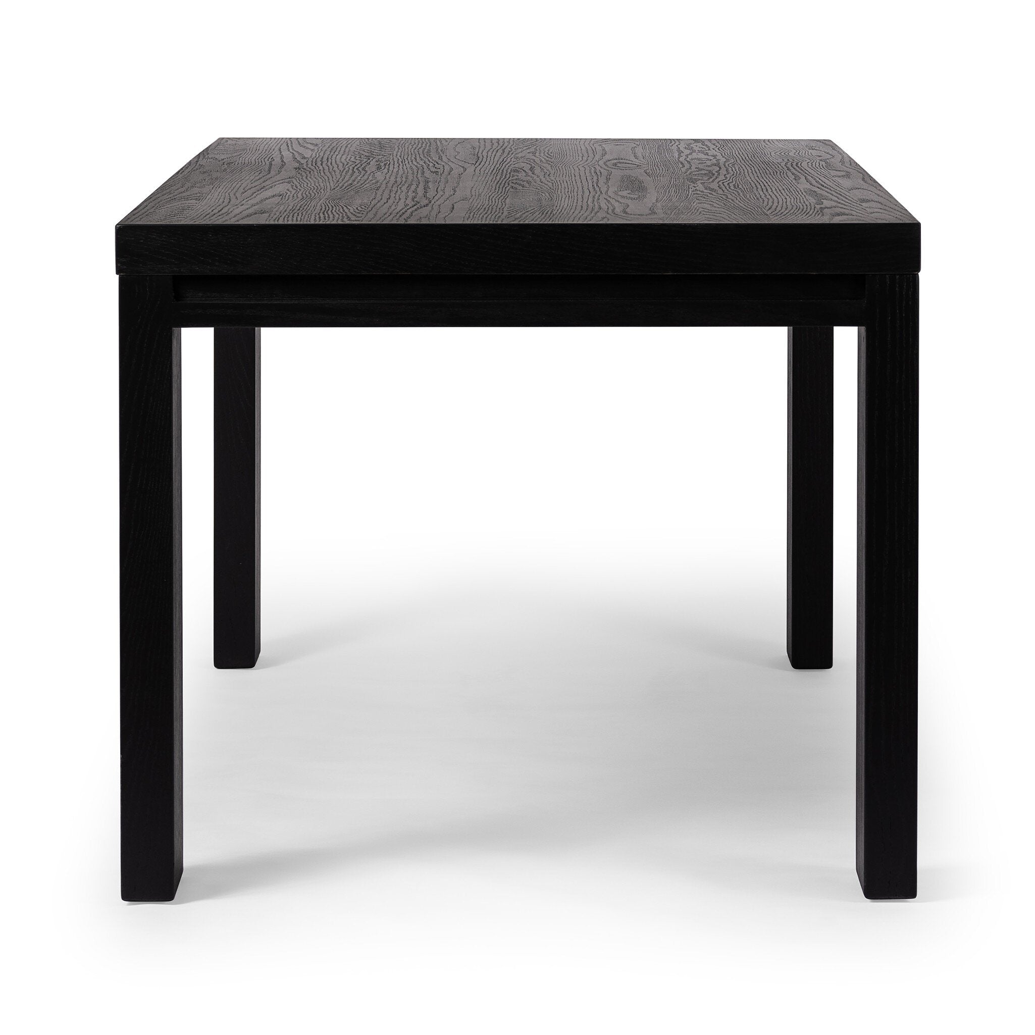Millie Dining Table 72" - Drifted Matte Black Veneer Dining Tables Four Hands Dining Tables,https://www.oldbonesco.com,Mid Century Furniture, Furniture Sale, Old Bones Co, Mid Century Sale, Four Hands Furniture, Sale,Gus, Sale,Perigold Millie Dining Table 72" - Drifted Matte Black Veneer Dining Tables Sale, Perigold Sale Millie Dining Table 72" - Drifted Matte Black Veneer,Millie Dining Table 72" - Drifted Matte Black Veneer Lulu and Georgia,Burke Decor Sale Millie Dining Table 72" - Drifted Matte Black