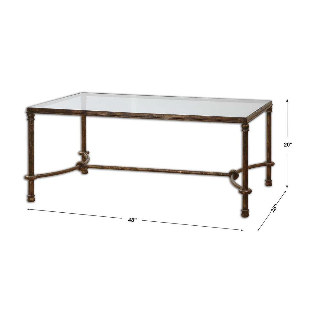 Uttermost Warring Iron Coffee Table