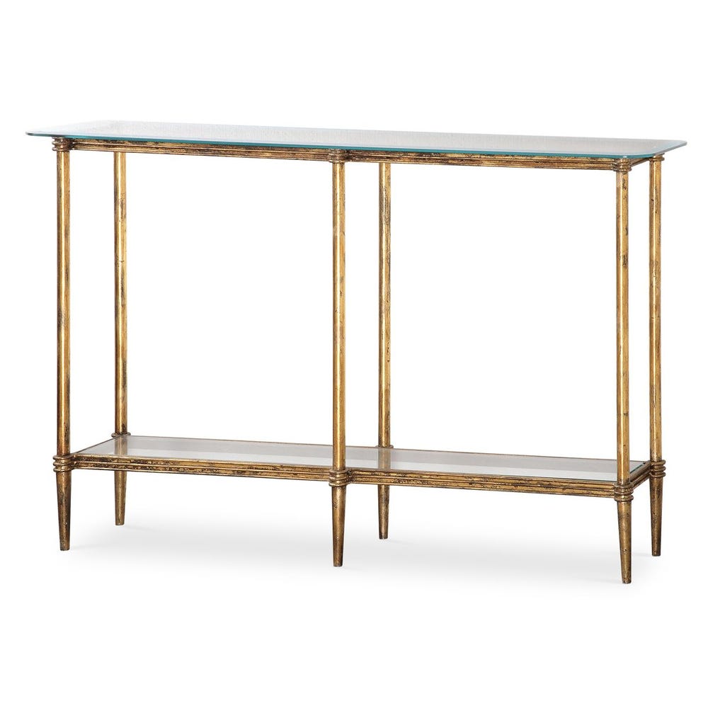 Uttermost Elenio Glass Console Table