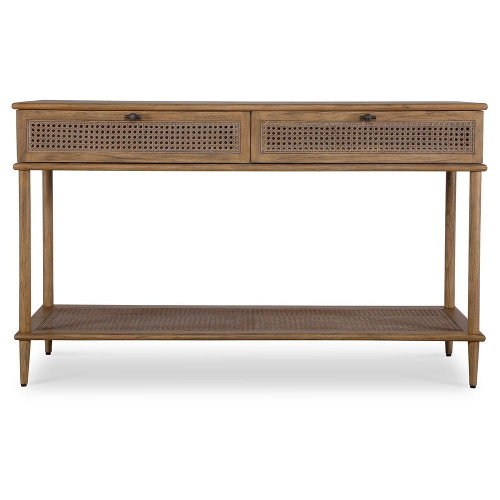 Uttermost Coast Rattan Console Table
