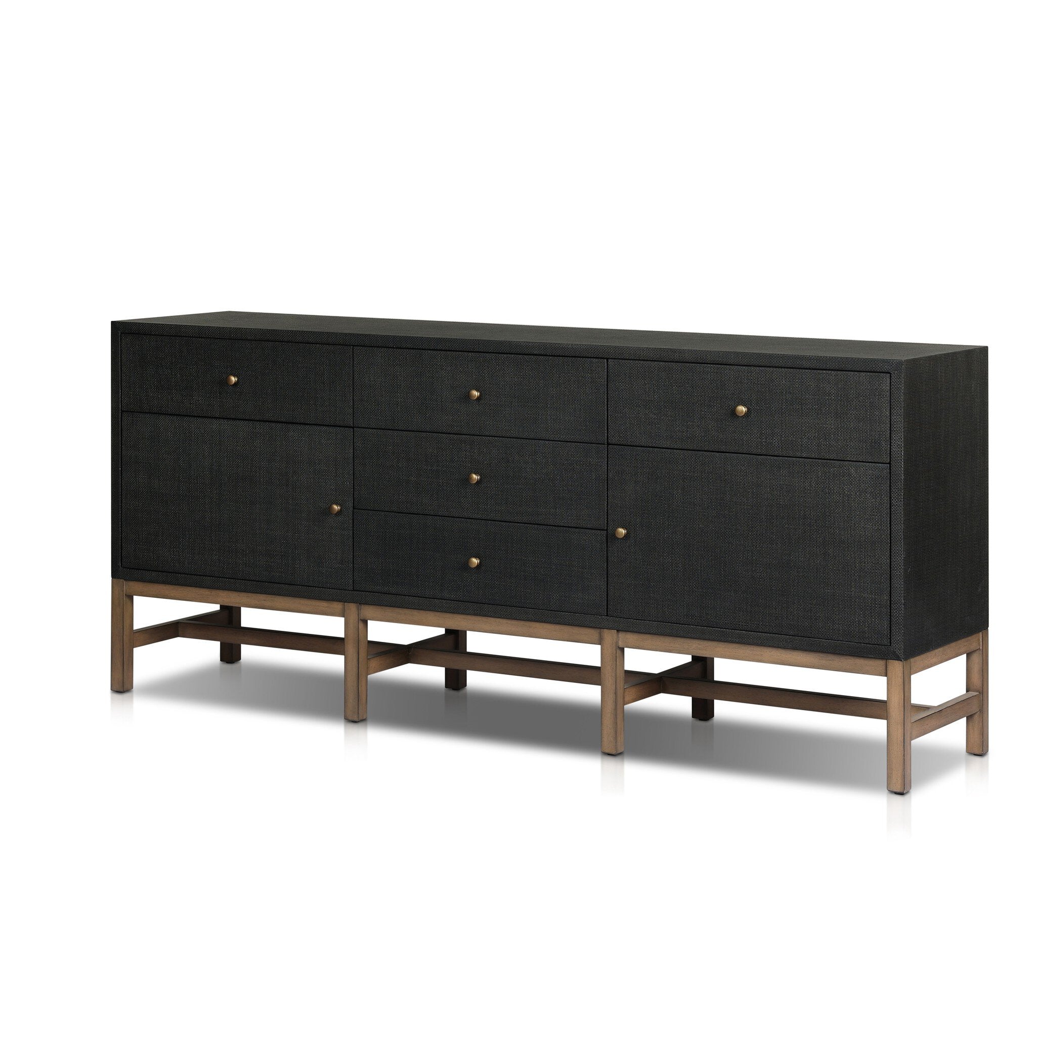 Fiona Sideboard Credenzas & Sideboards Four Hands Black Raffia , Black Friday Sale Four Hands Furniture Sale, Old Bones Co, Mid Century Furniture Sale, Four Hands Furniture, Black Friday Sale Fiona Sideboard,Gus Sale, Perigold Fiona Sideboard Credenzas & Sideboards Black Friday Sale , Perigold Sale Fiona Sideboard,Fiona Sideboard Lulu and Georgia, Burke Decor Sale Fiona Sideboard, www.oldbonesco.com