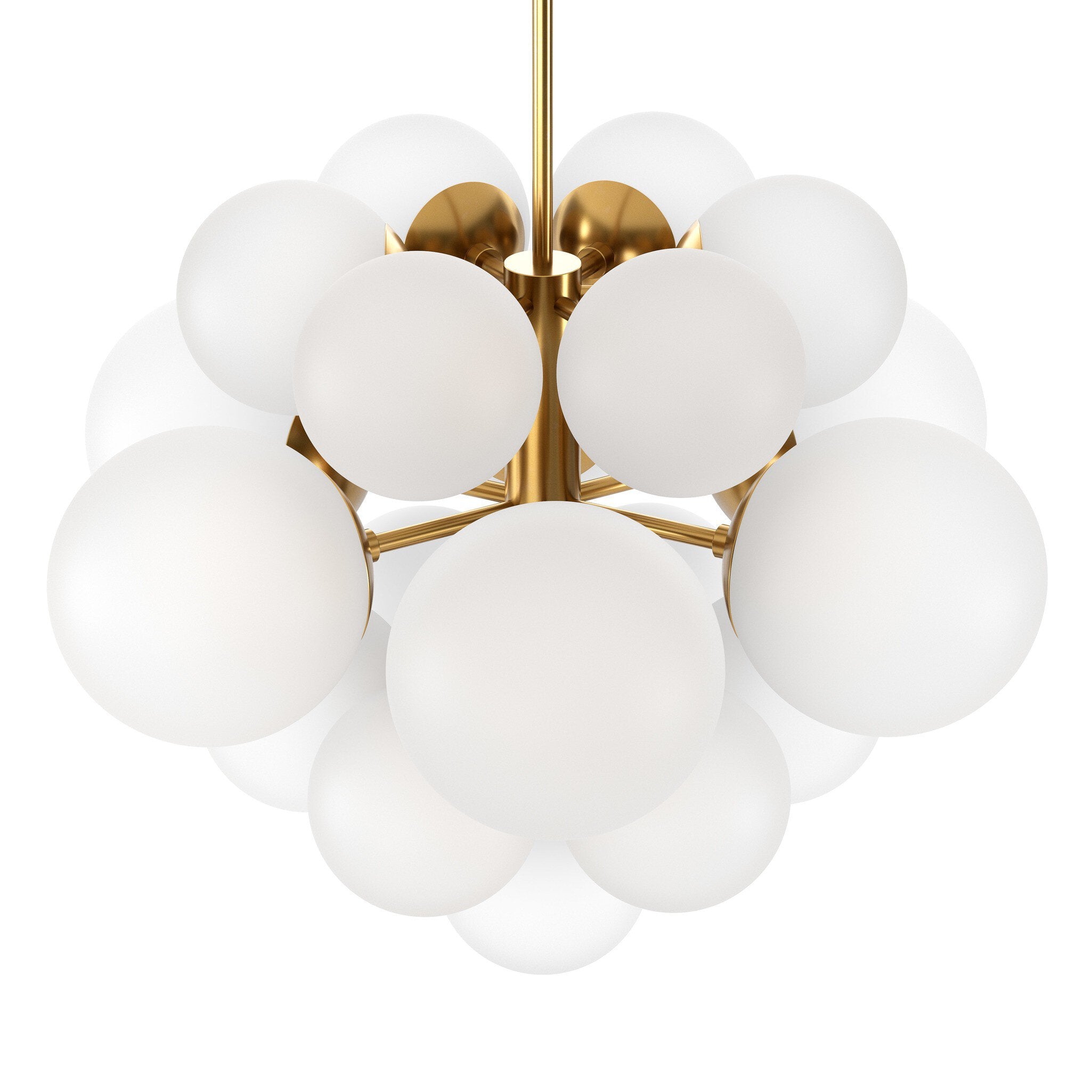 Nova Chandelier - Opal Matte Glass