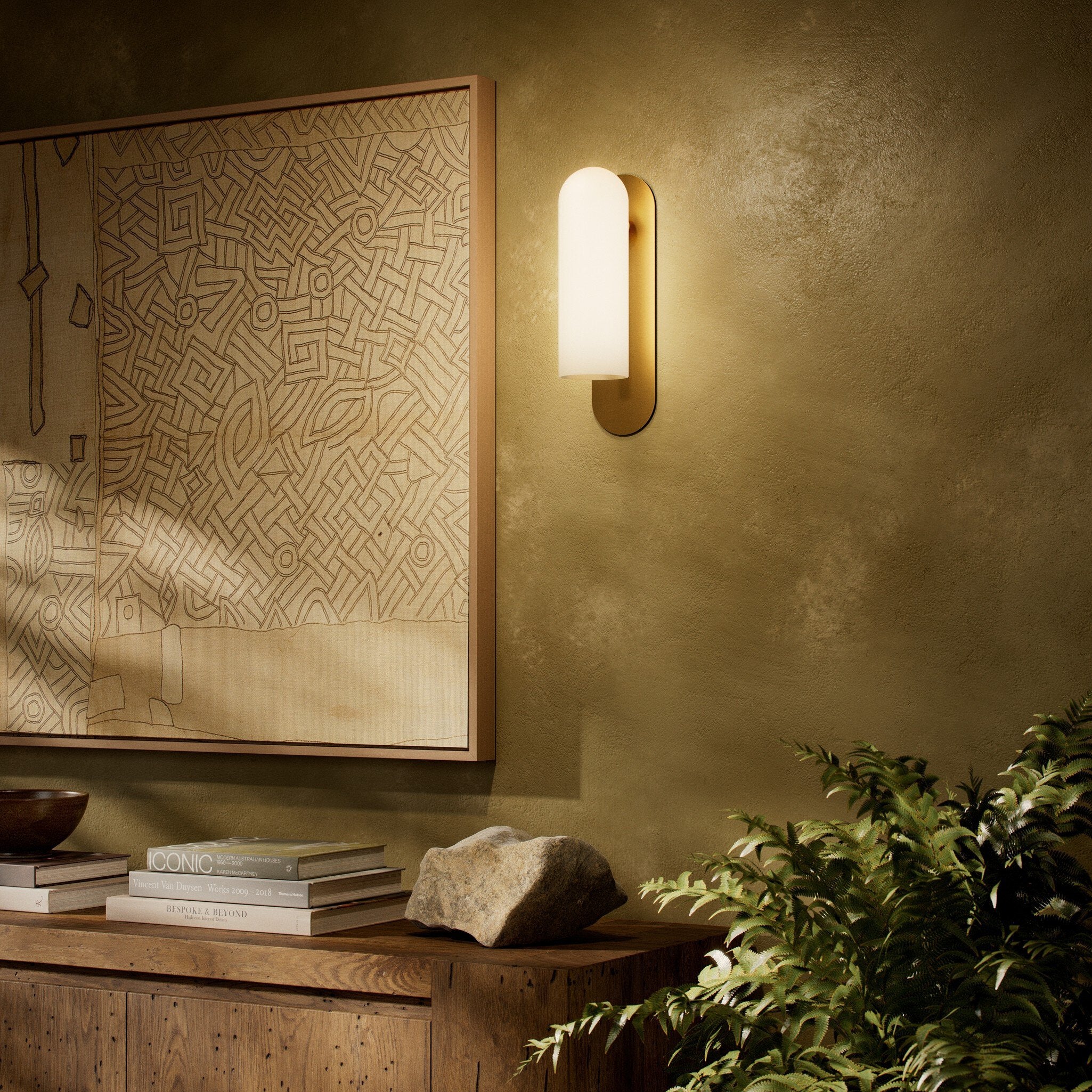 Odyssey Sconce - Opal Matte Glass