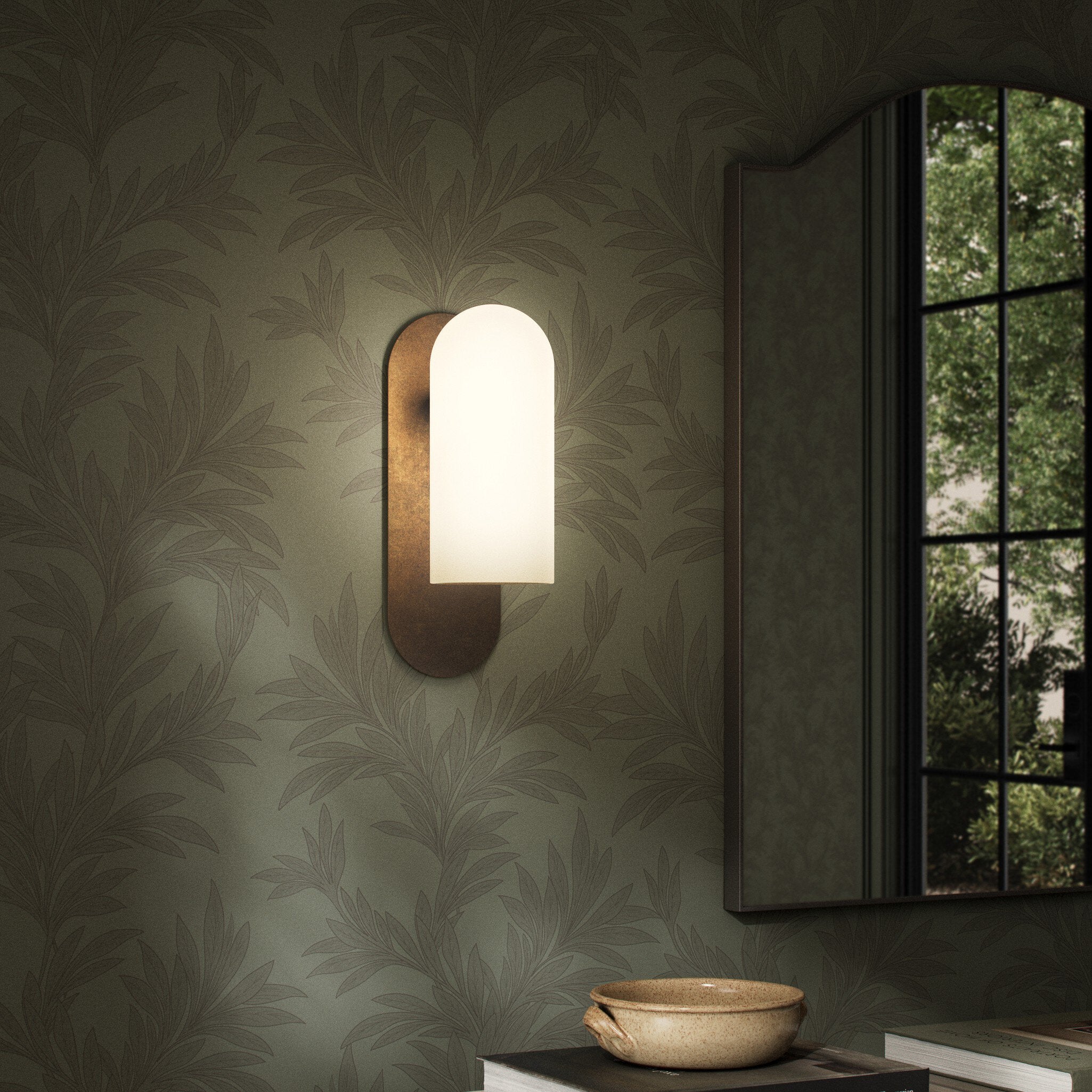Odyssey Sconce - Opal Matte Glass