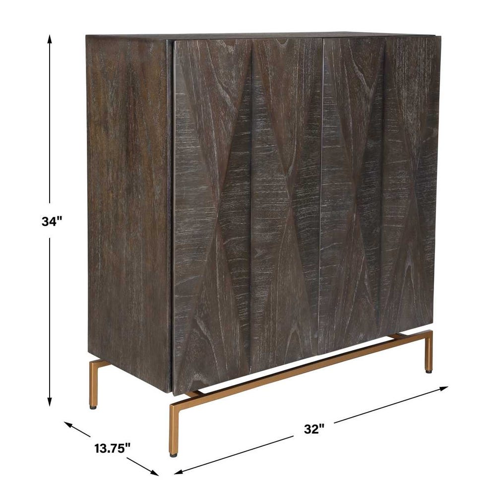 Uttermost Marico 2 Door Mindi Cabinet