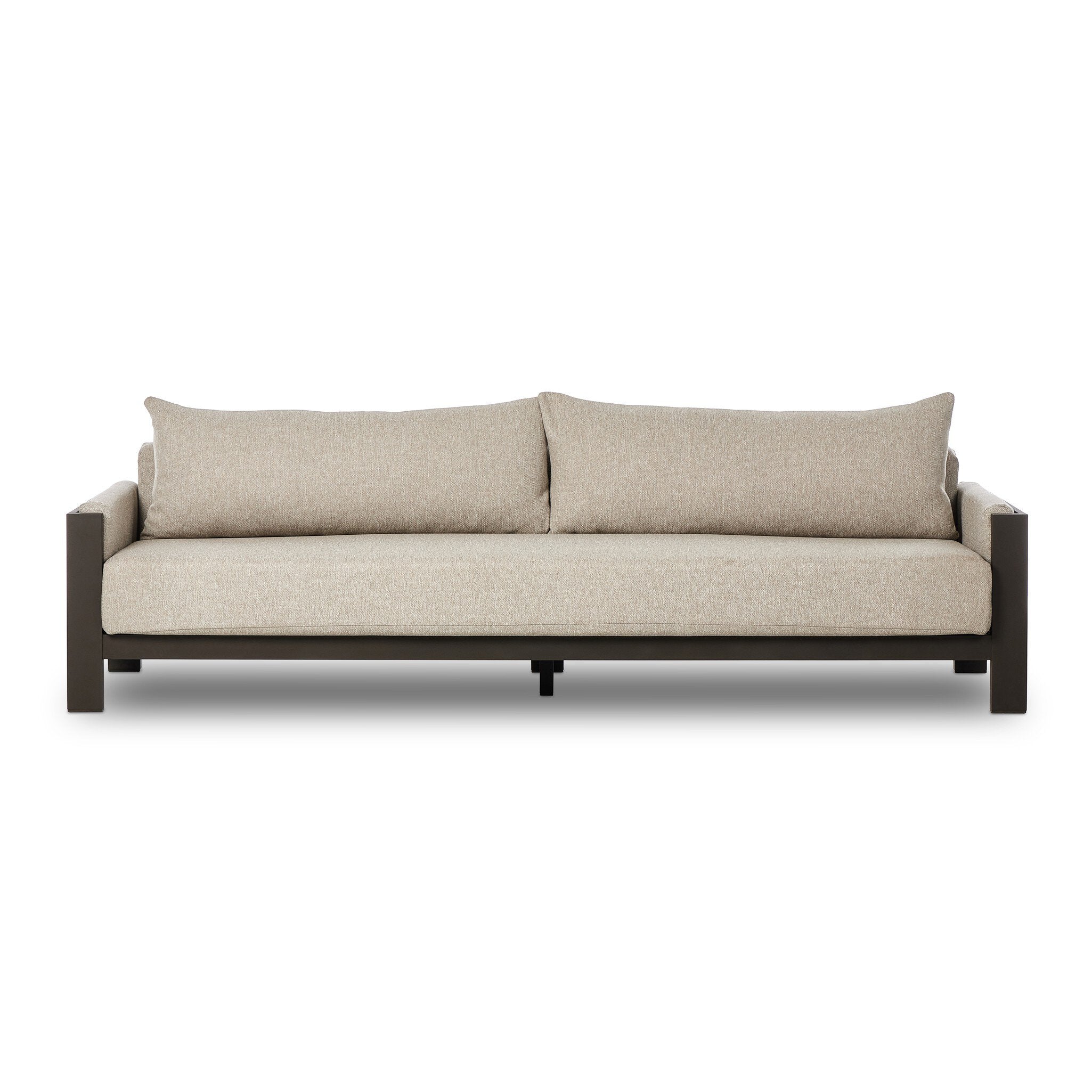 Chapman Outdoor Metal Sofa-106" - Concha Fog Outdoor Sofas & Chaises Four Hands Outdoor Sofas & Chaises,https://www.oldbonesco.com,Mid Century Furniture, Furniture Sale, Old Bones Co, Mid Century Sale, Four Hands Furniture, Sale,Gus, Sale,Perigold Chapman Outdoor Metal Sofa-106" - Concha Fog Outdoor Sofas & Chaises Sale, Perigold Sale Chapman Outdoor Metal Sofa-106" - Concha Fog,Chapman Outdoor Metal Sofa-106" - Concha Fog Lulu and Georgia,Burke Decor Sale Chapman Outdoor Metal Sofa-106" - Concha Fog, o