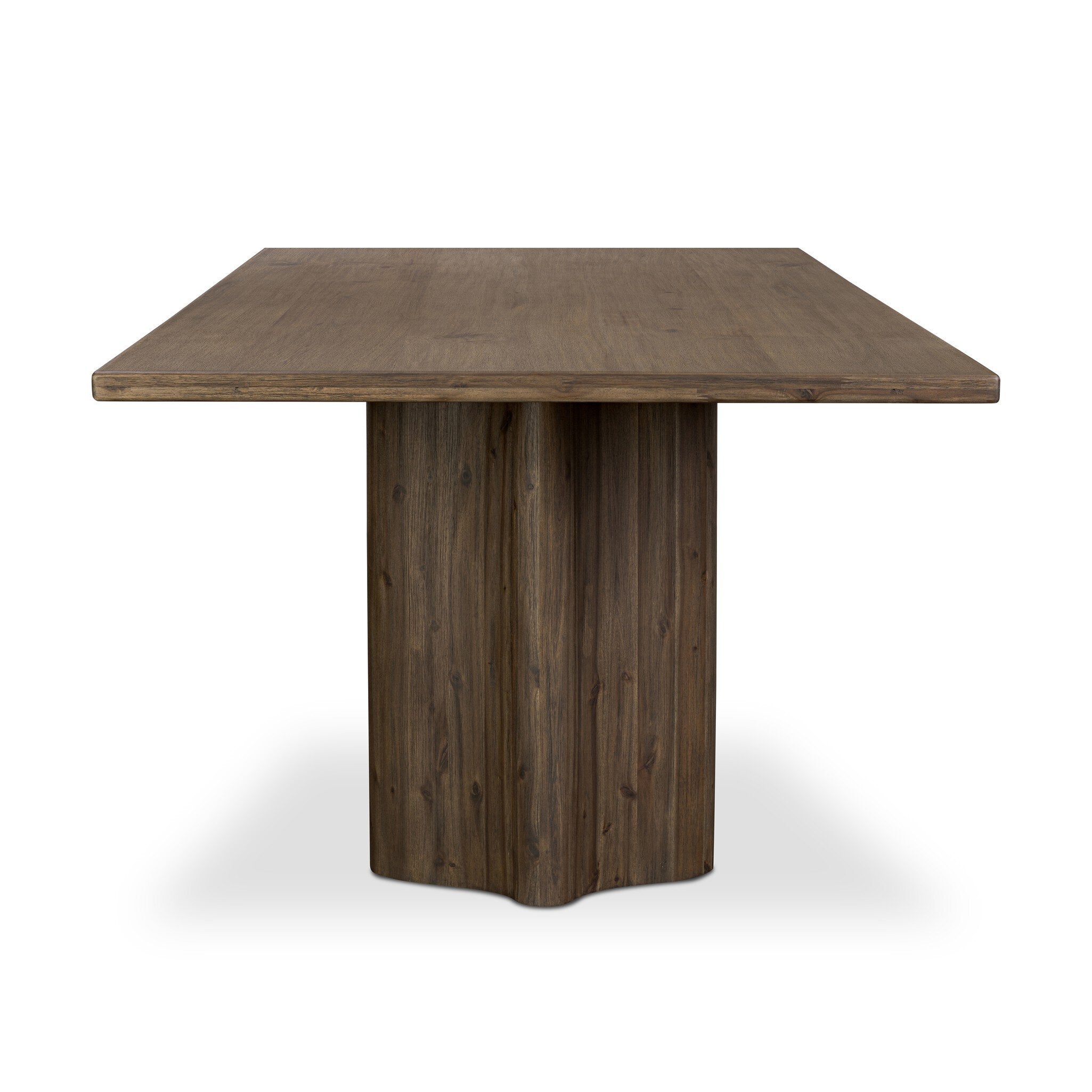 Pershing Dining Table - Weathered Acacia Veneer