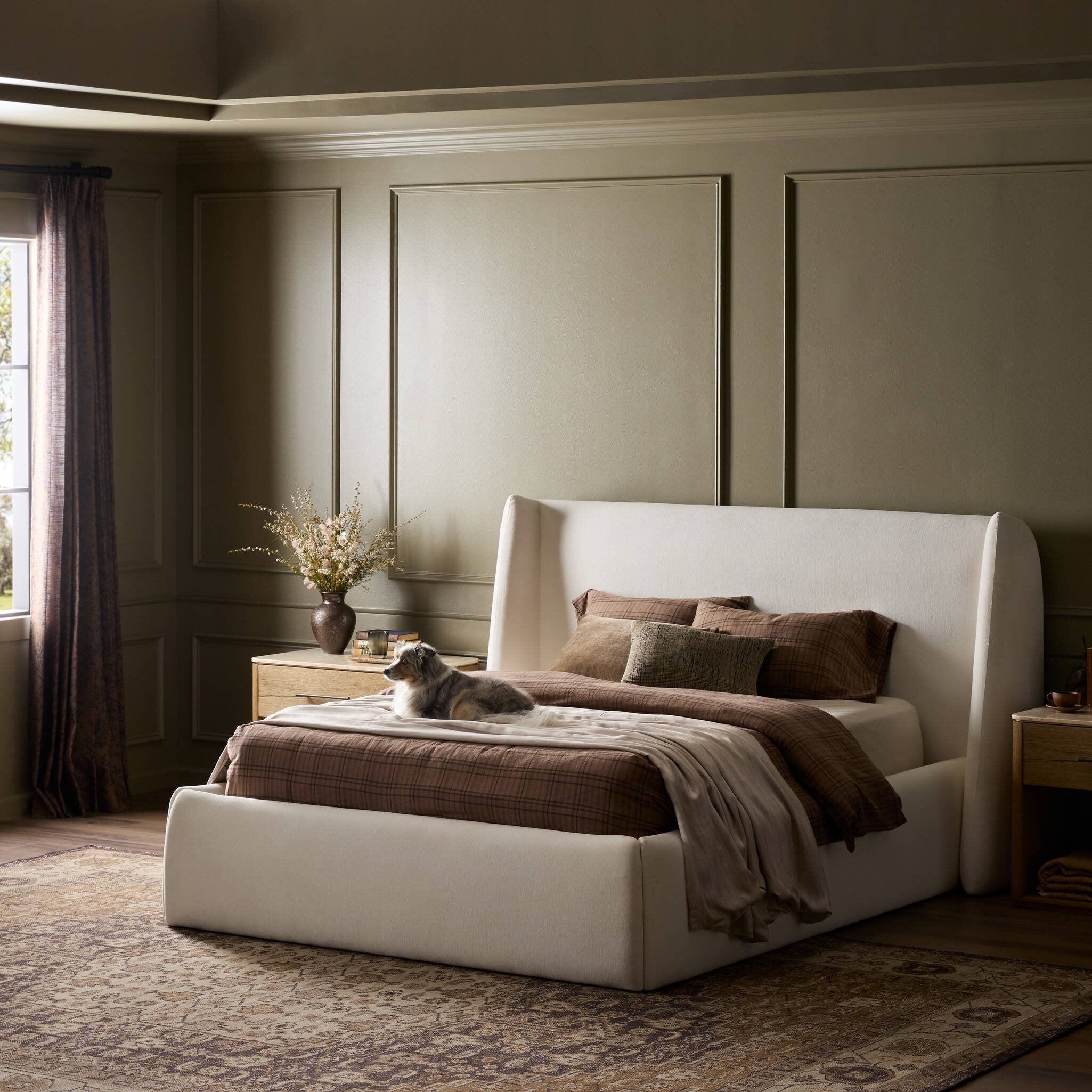 Hexley Bed Beds -Four Hands- , Black Friday Sale -Four Hands- Furniture Sale, Old Bones Co, Mid Century Furniture Sale, Four Hands Furniture, Black Friday Sale Hexley Bed,Gus Sale, Perigold Hexley Bed Beds Black Friday Sale , Perigold Sale Hexley Bed,Hexley Bed Lulu and Georgia, Burke Decor Sale Hexley Bed, www.oldbonesco.com