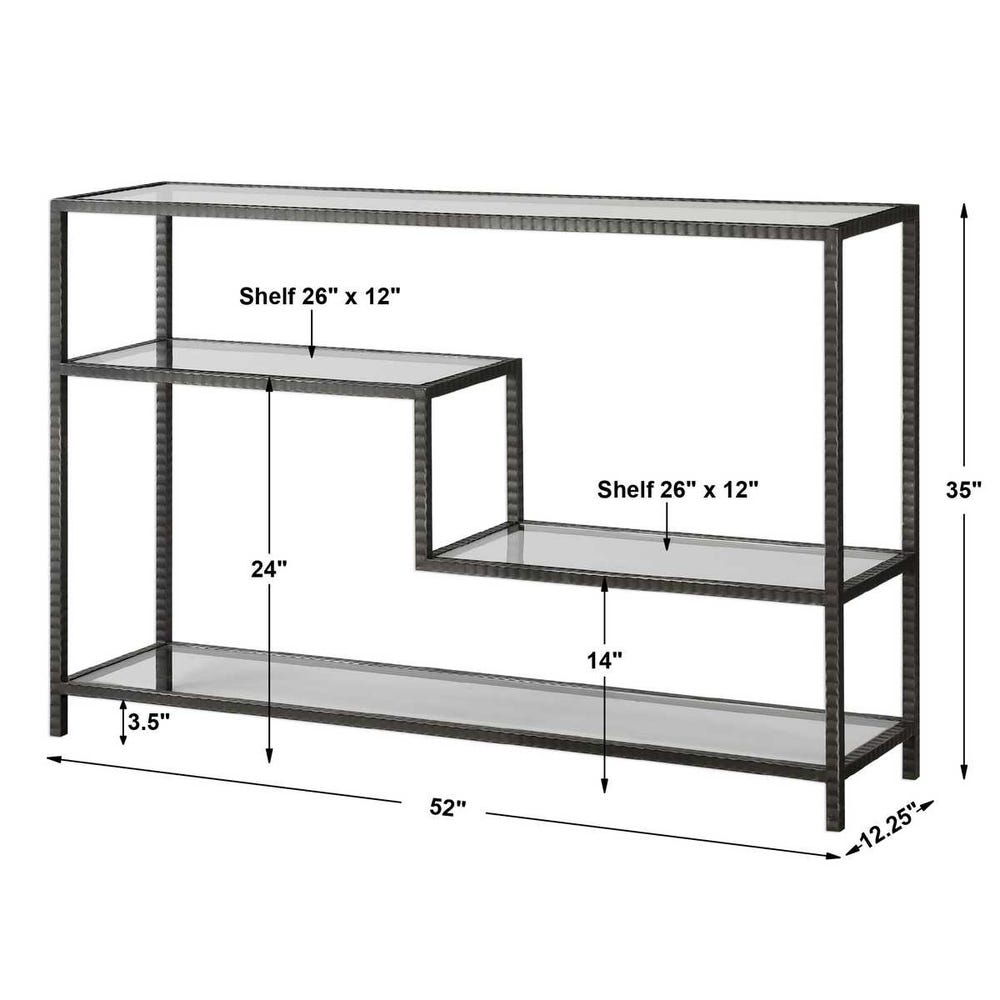 Uttermost Leo Industrial Console Table by Uttermost
