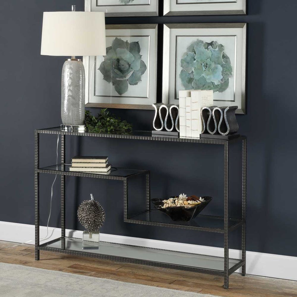 Uttermost Leo Industrial Console Table by Uttermost