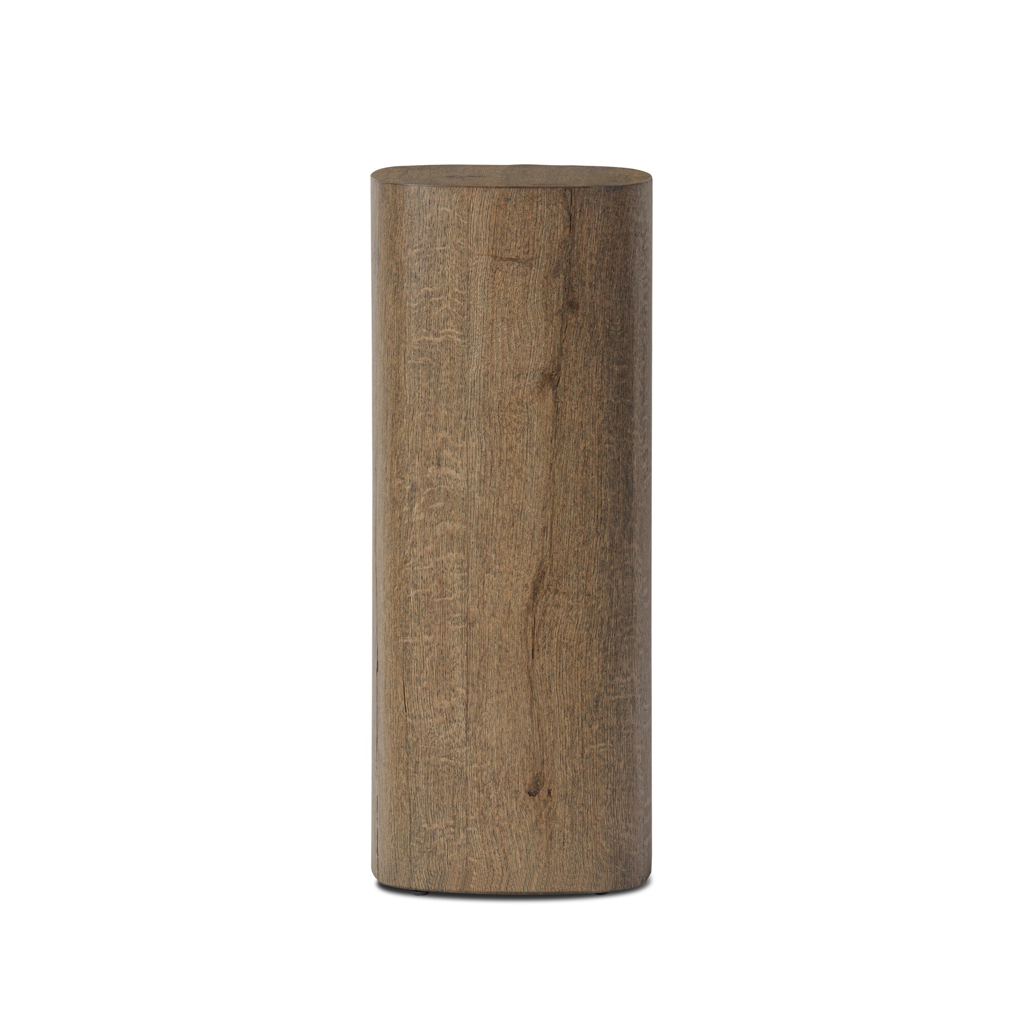 Tycho Pedestal - Brown Oak Veneer