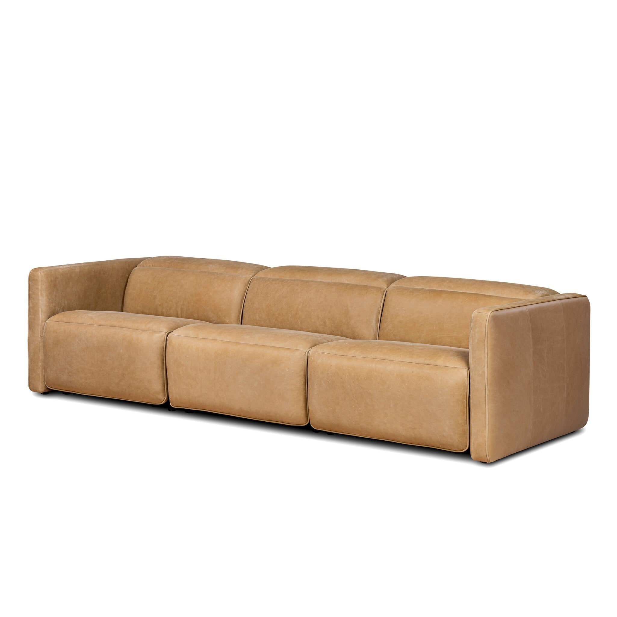 Kenlee 112" Power Recliner 3-Piece Sectional