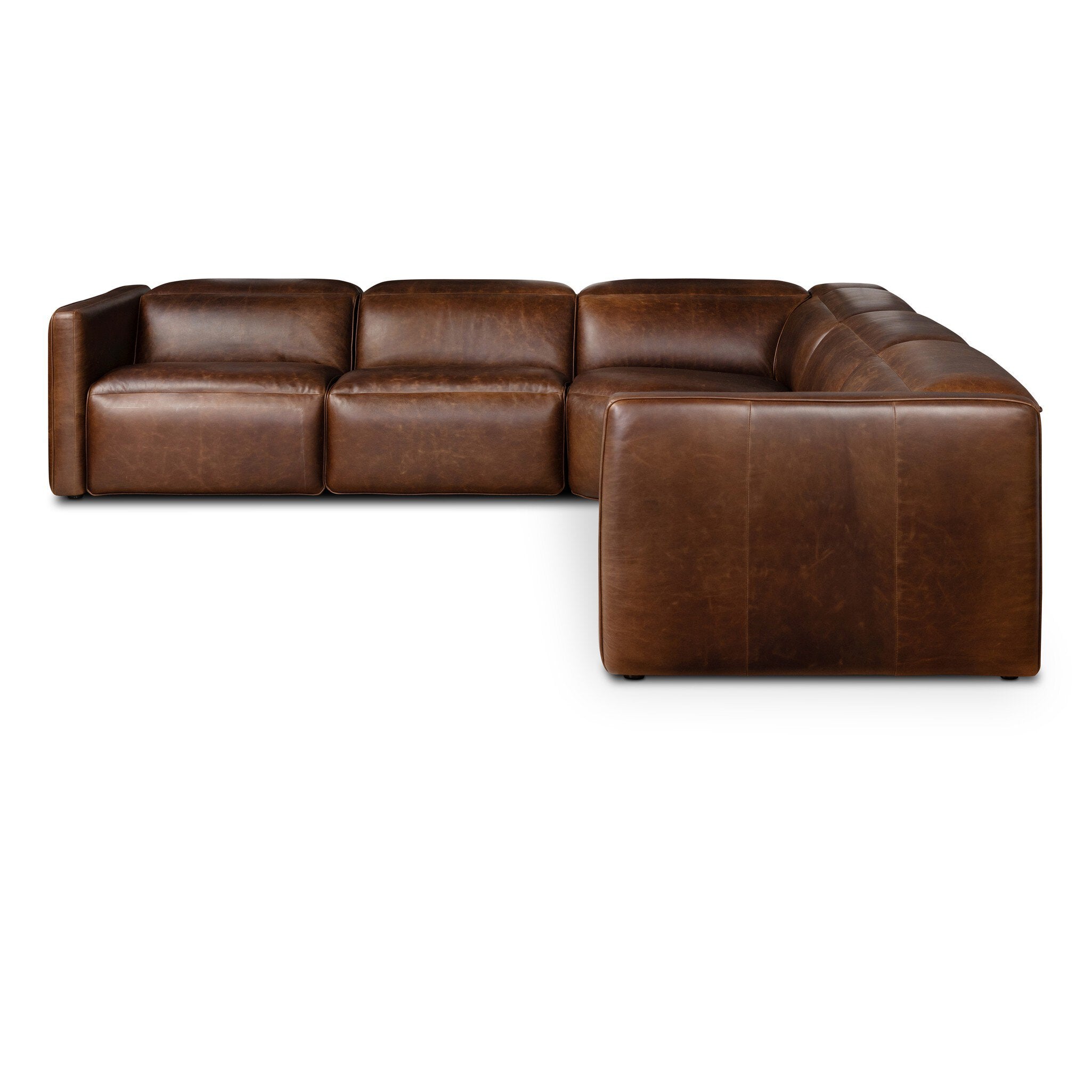 Kenlee Power Recliner 5-Piece Sectional