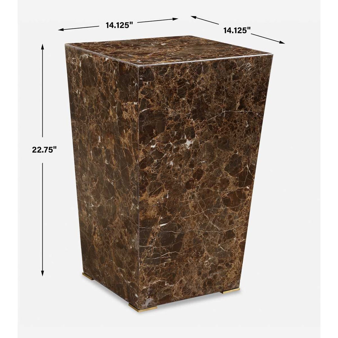 Uttermost Poe Marble Accent Table