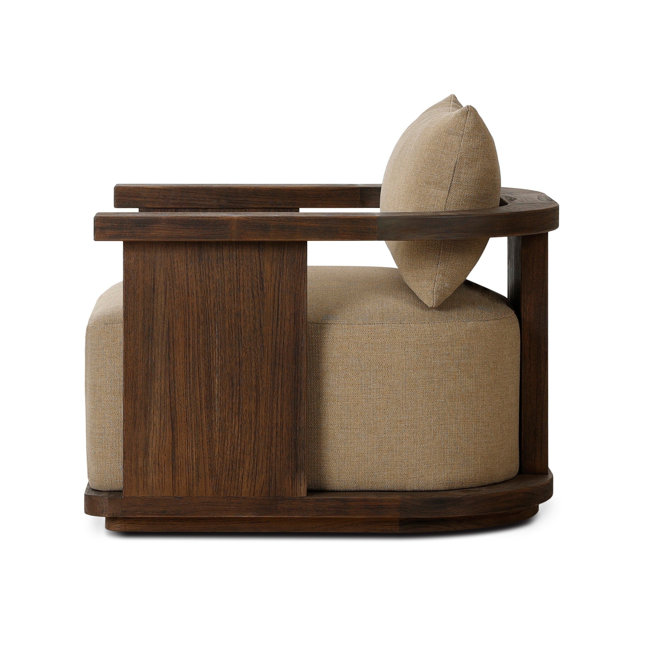 Tahana Outdoor Swivel Chair - Olympia Canvas