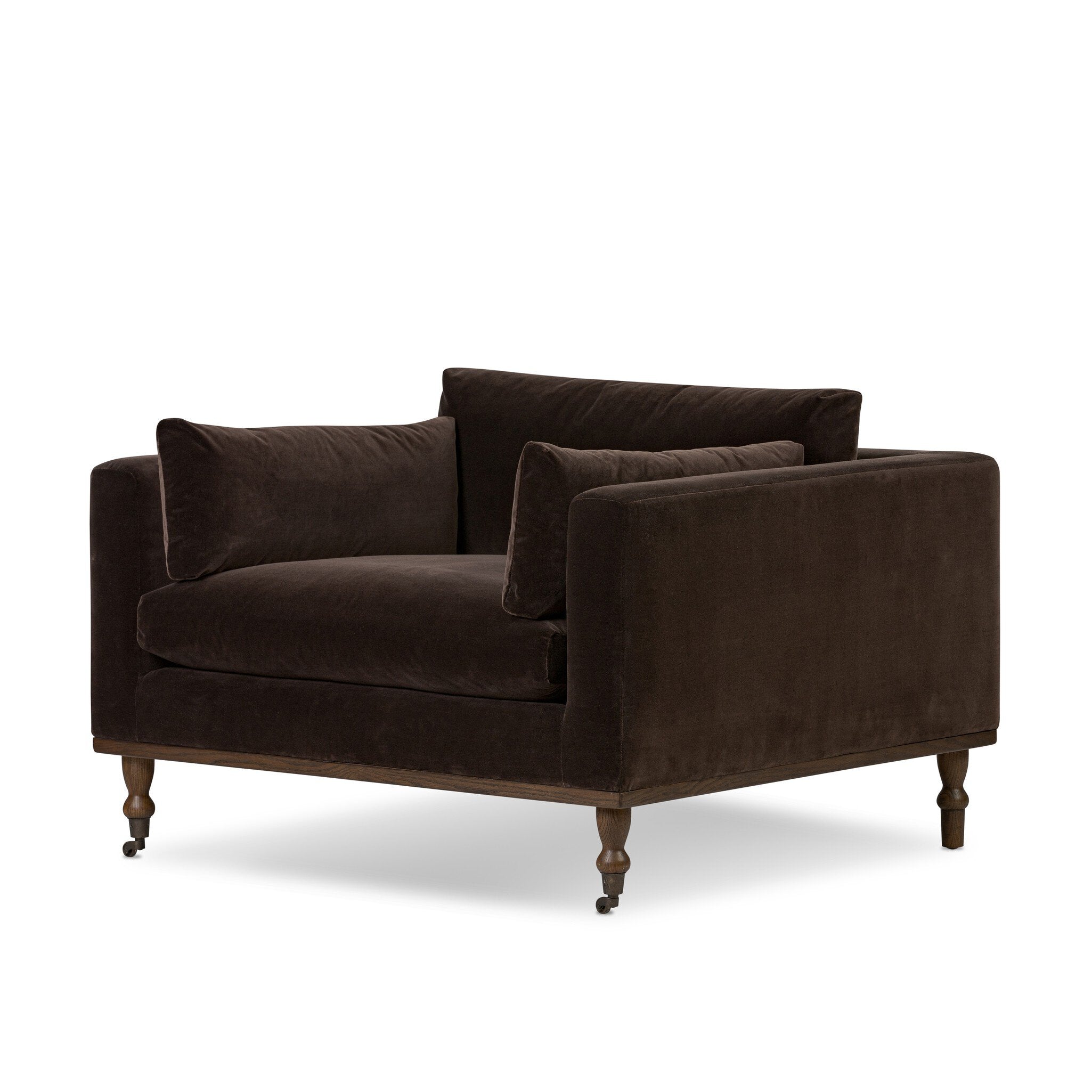 Harlin Chair Accent Chairs -Four Hands- Surrey Cocoa , Black Friday Sale -Four Hands- Furniture Sale, Old Bones Co, Mid Century Furniture Sale, Four Hands Furniture, Black Friday Sale Harlin Chair,Gus Sale, Perigold Harlin Chair Accent Chairs Black Friday Sale , Perigold Sale Harlin Chair,Harlin Chair Lulu and Georgia, Burke Decor Sale Harlin Chair, www.oldbonesco.com