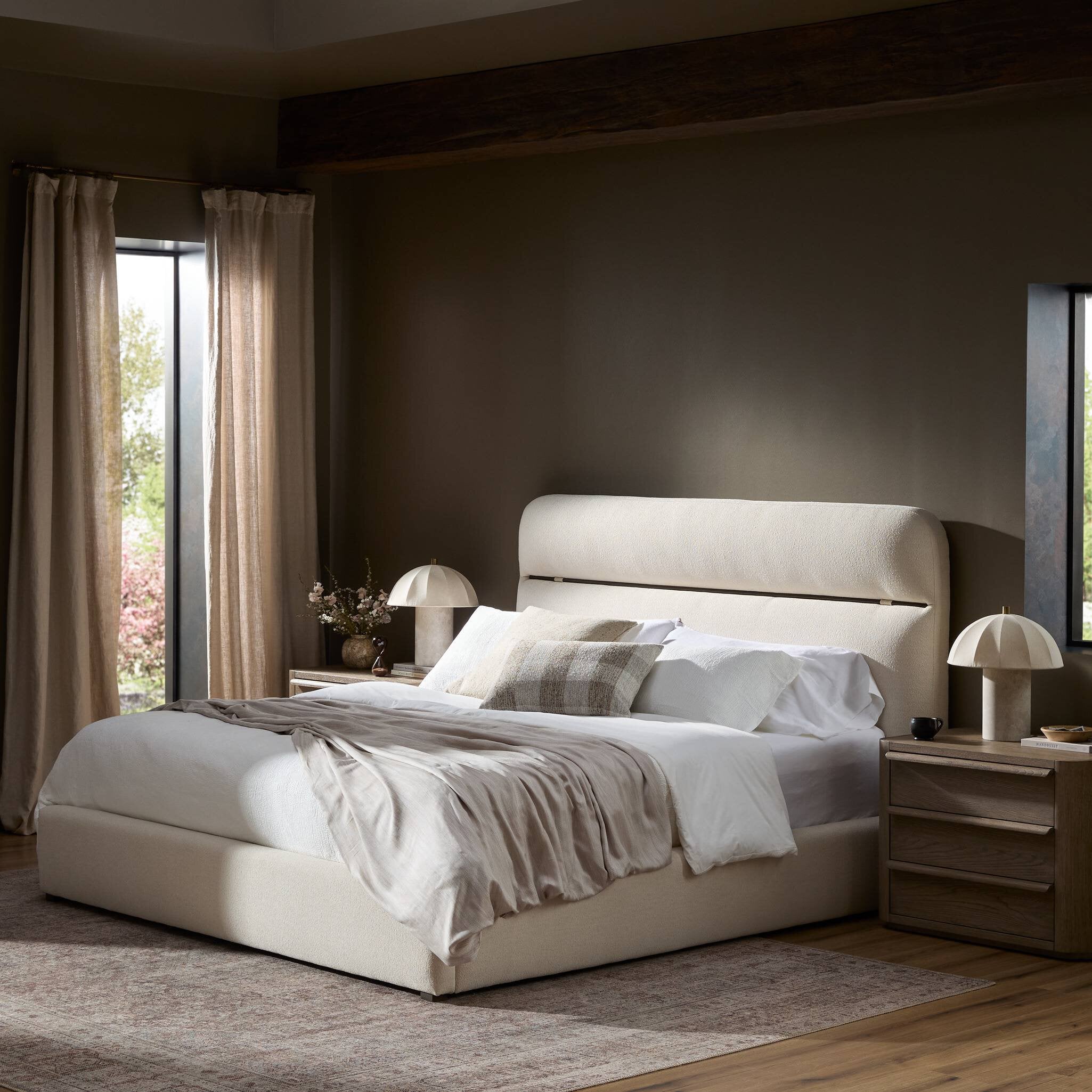 Elodie Bed Beds -Four Hands- , Black Friday Sale -Four Hands- Furniture Sale, Old Bones Co, Mid Century Furniture Sale, Four Hands Furniture, Black Friday Sale Elodie Bed,Gus Sale, Perigold Elodie Bed Beds Black Friday Sale , Perigold Sale Elodie Bed,Elodie Bed Lulu and Georgia, Burke Decor Sale Elodie Bed, www.oldbonesco.com